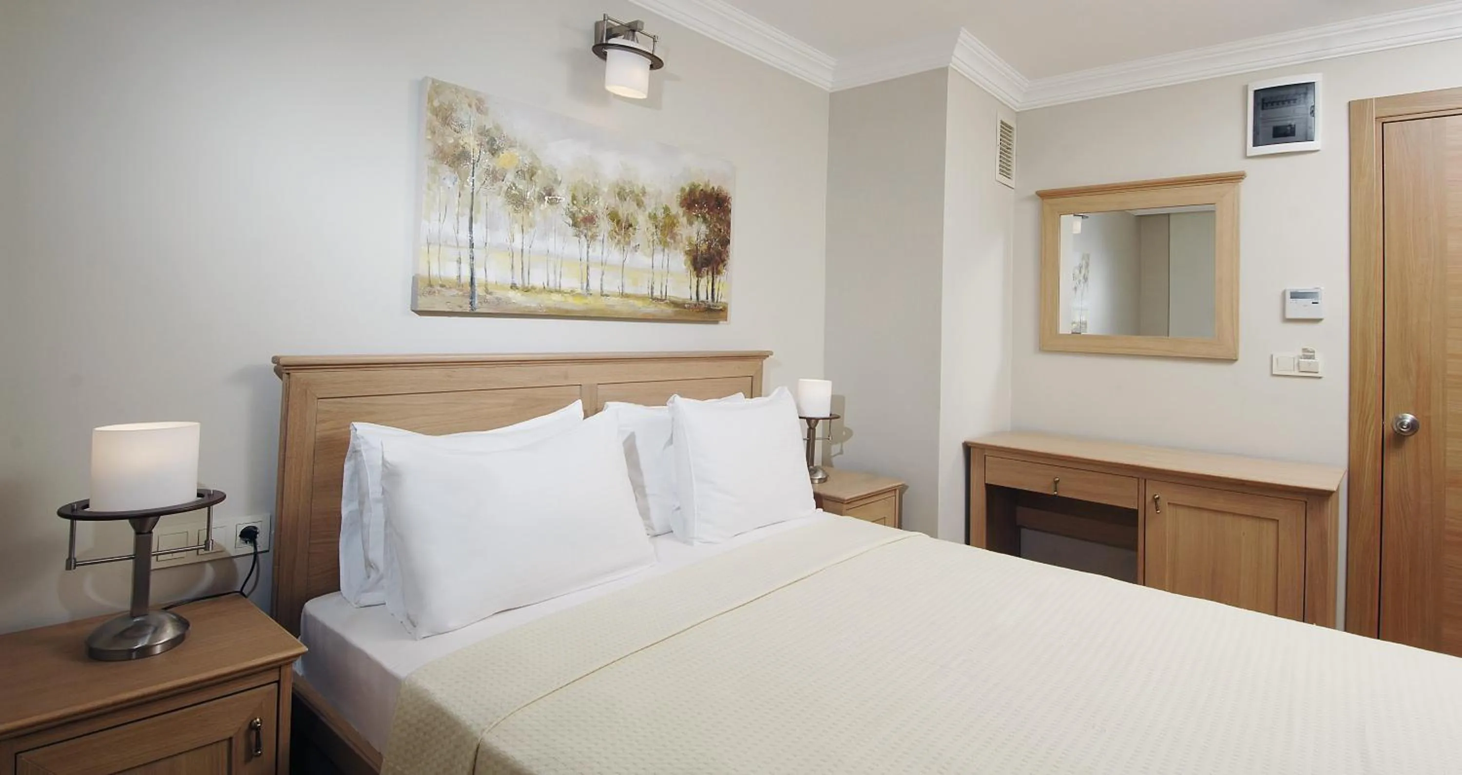 Bed in Hotel Expocity Istanbul