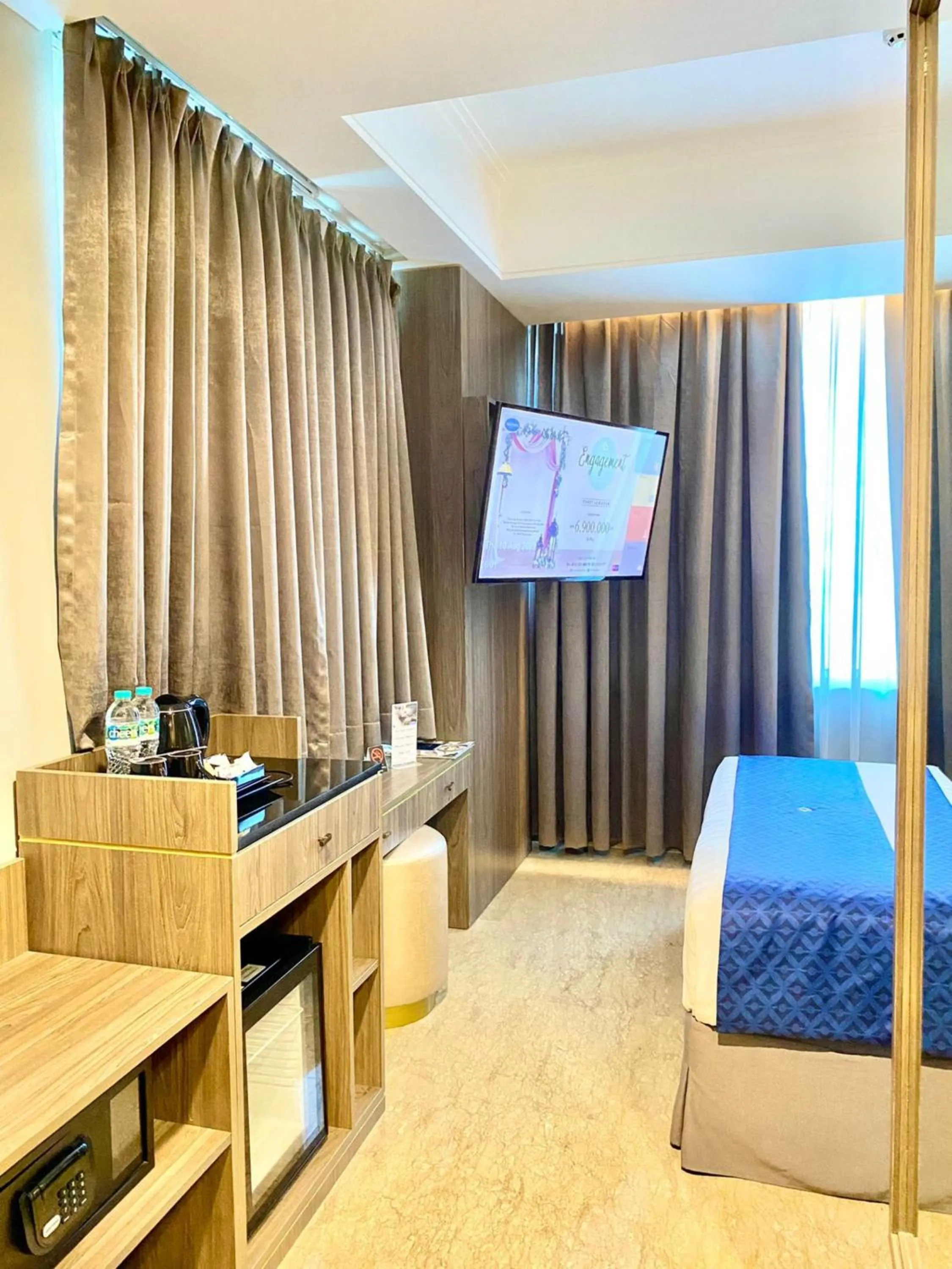 Floor plan, Bed in Arthama Tanah Abang Jakarta