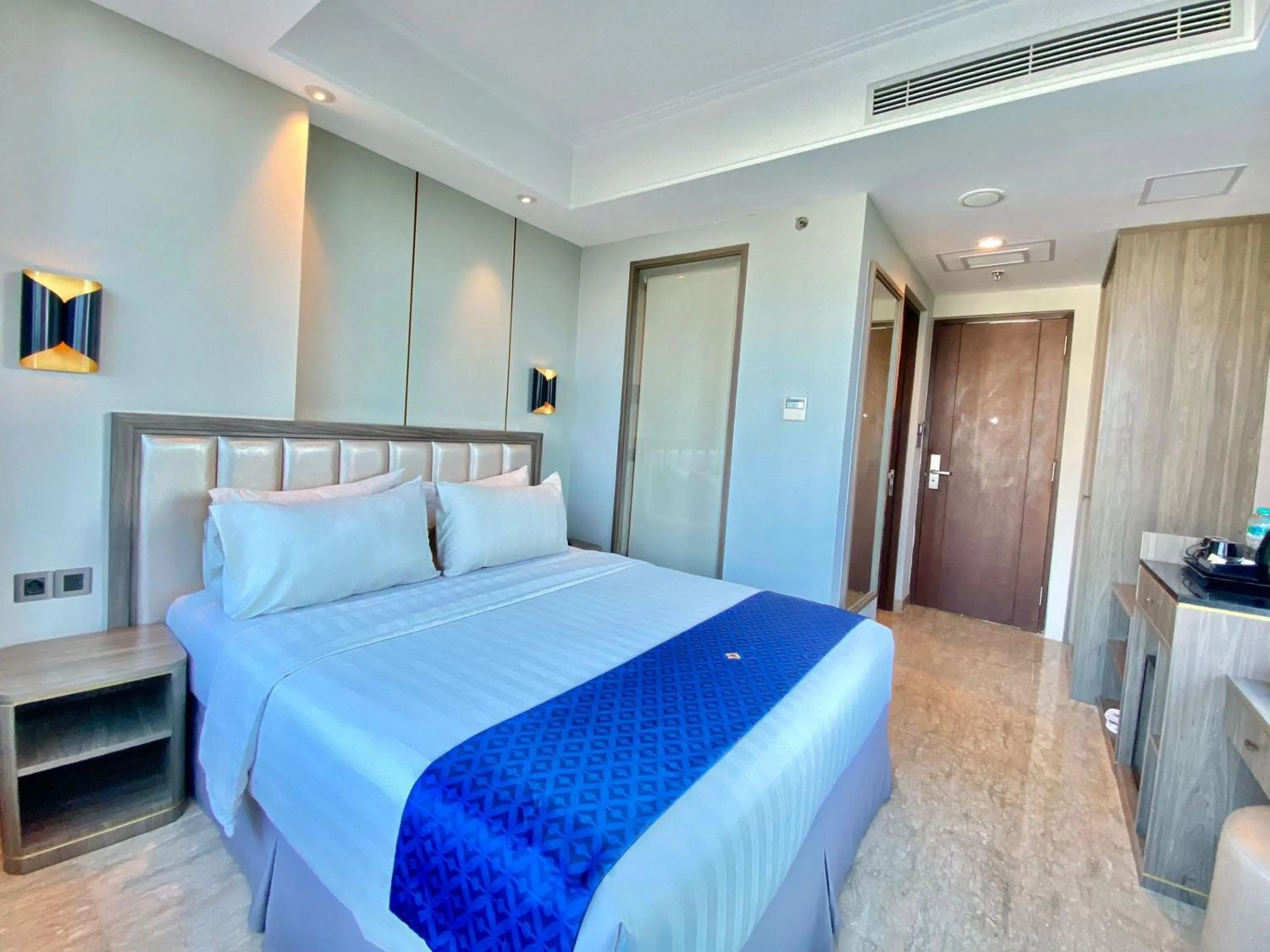 Floor plan, Bed in Arthama Tanah Abang Jakarta