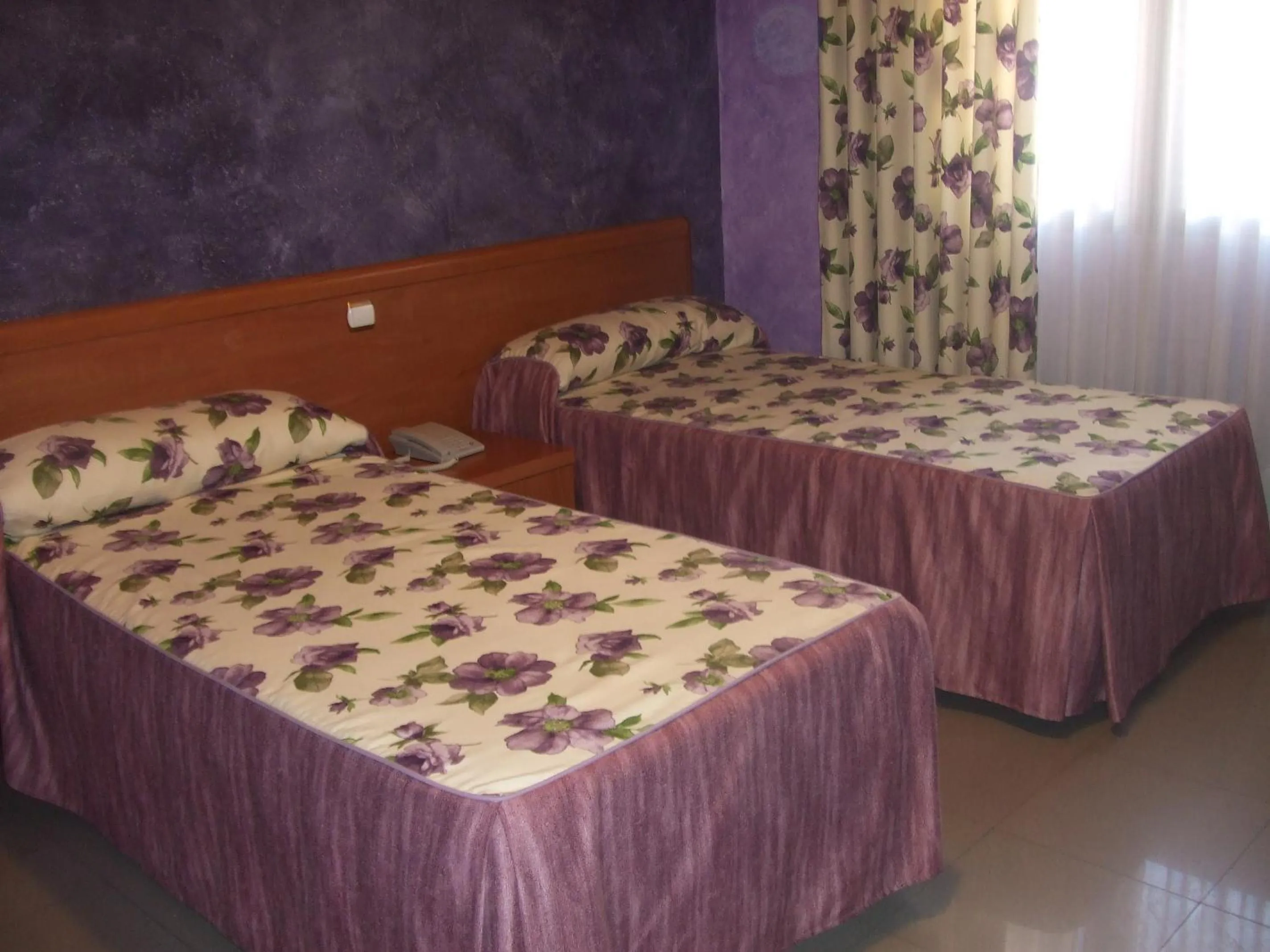 Bed in Hotel Vadorrey