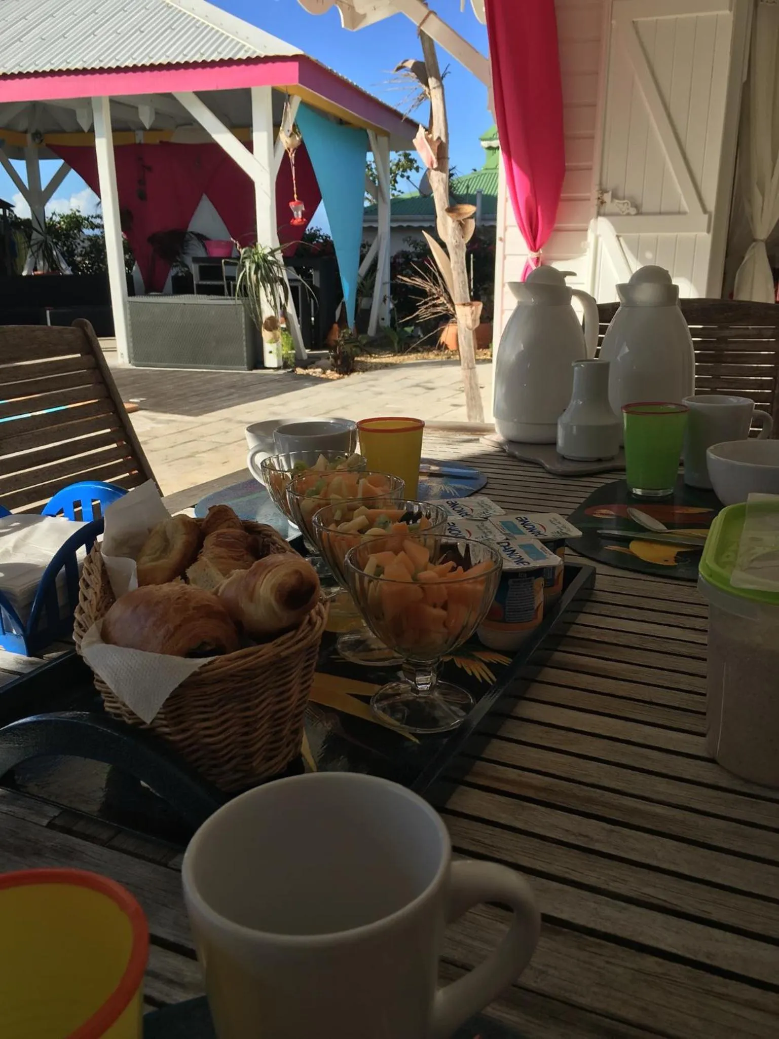 Breakfast in Au Bel'vue chez Sandrine "Gite & Chambre d'hôtes"