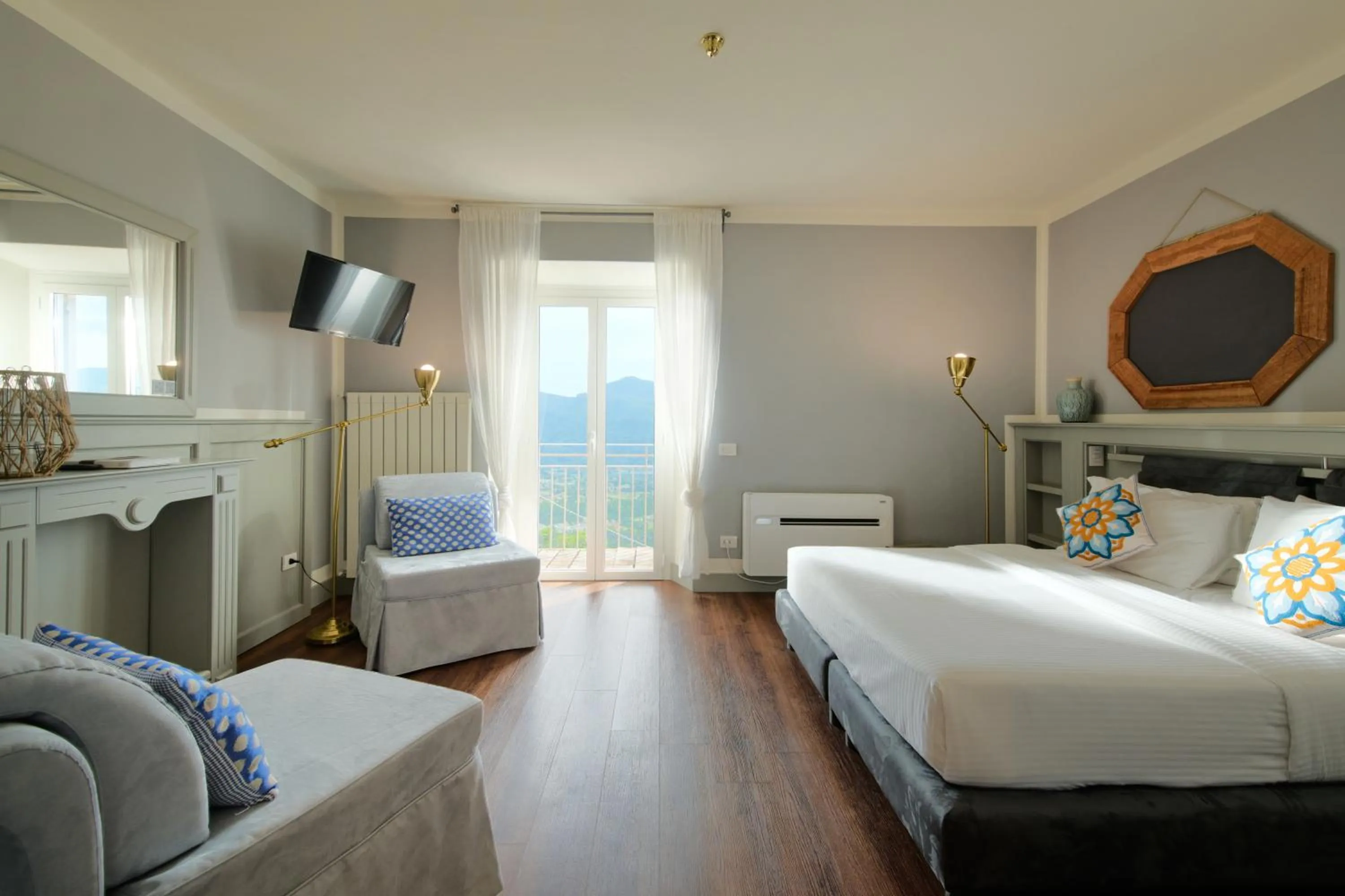 Bedroom, Bed in Il Ciocco Hotels