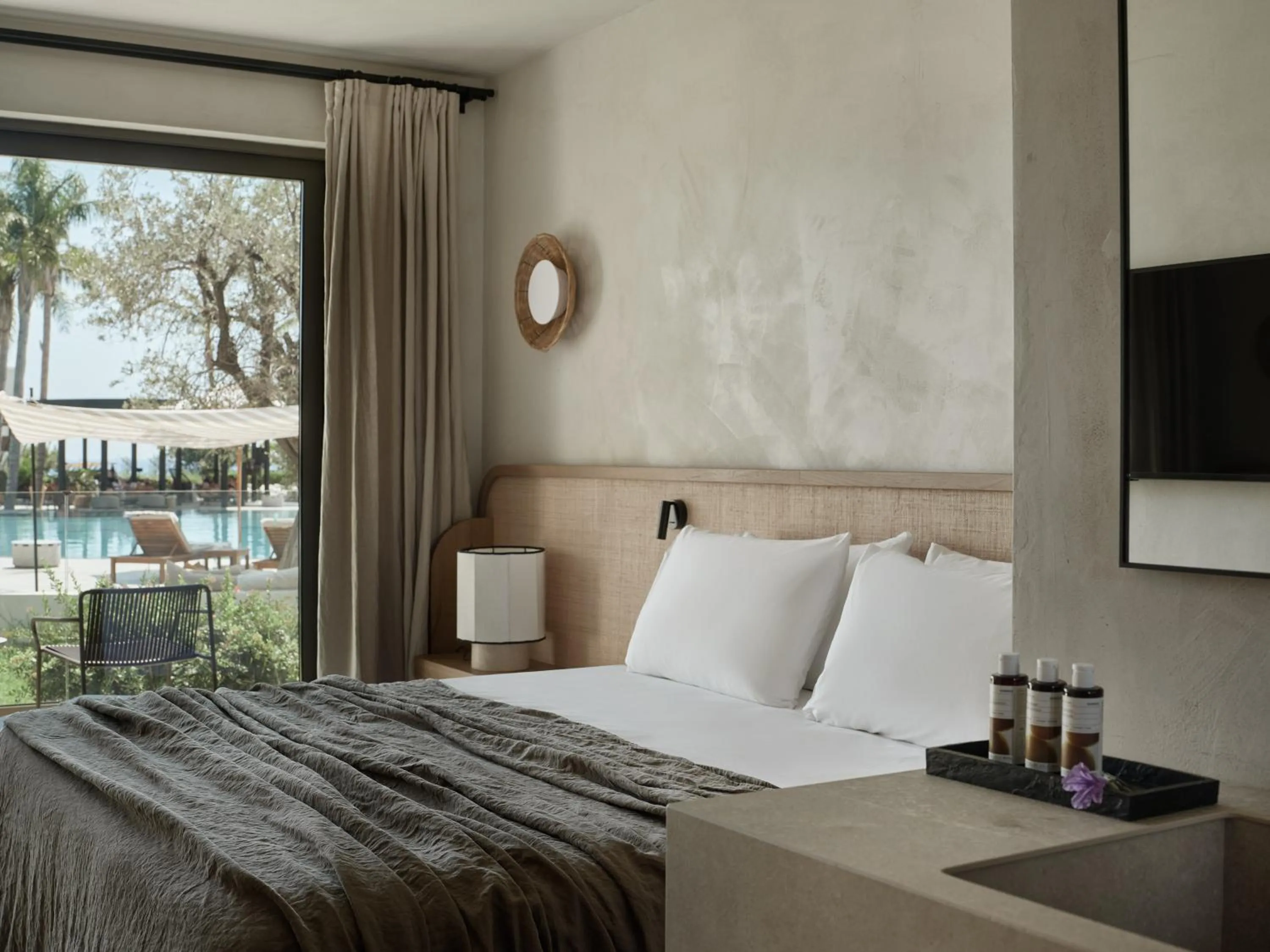 View (from property/room), Bed in Port Royal Villas and Spa - Adults Only