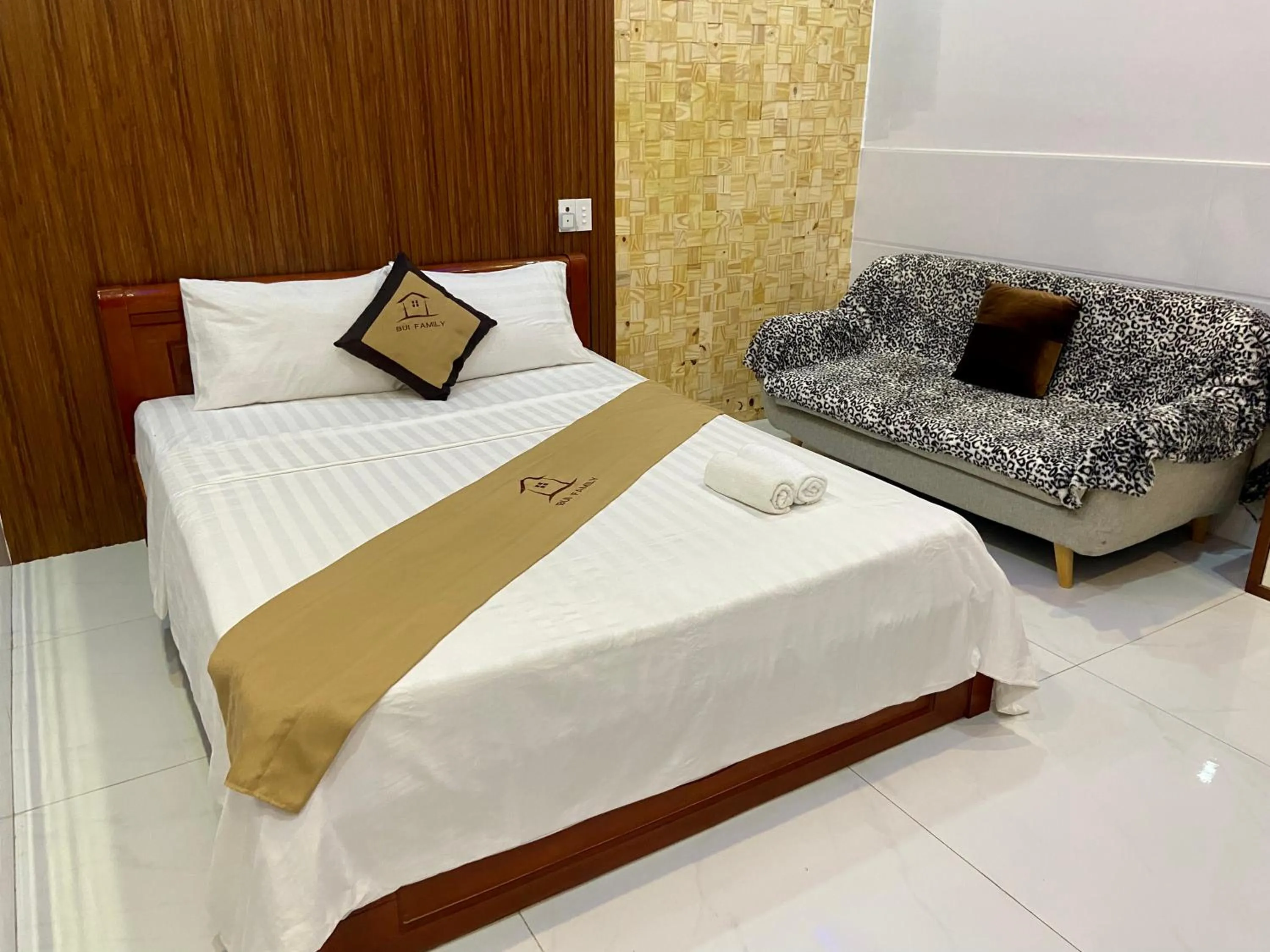 Bed in Bui Family Homestay