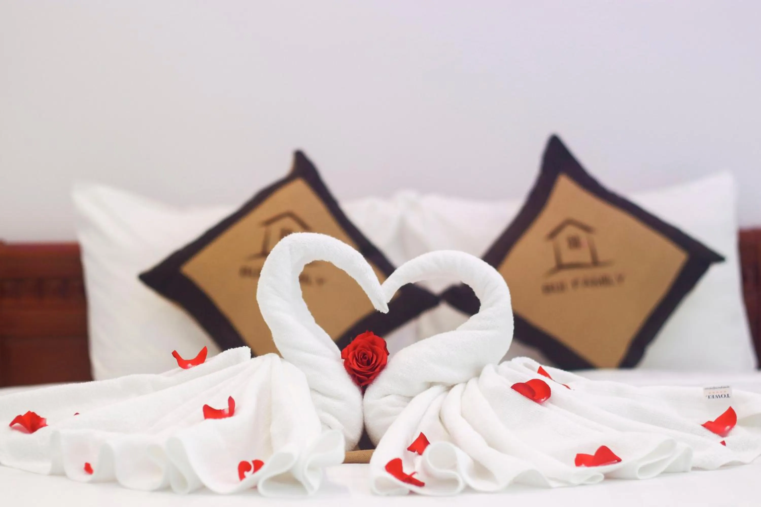 Bed in Bui Family Homestay