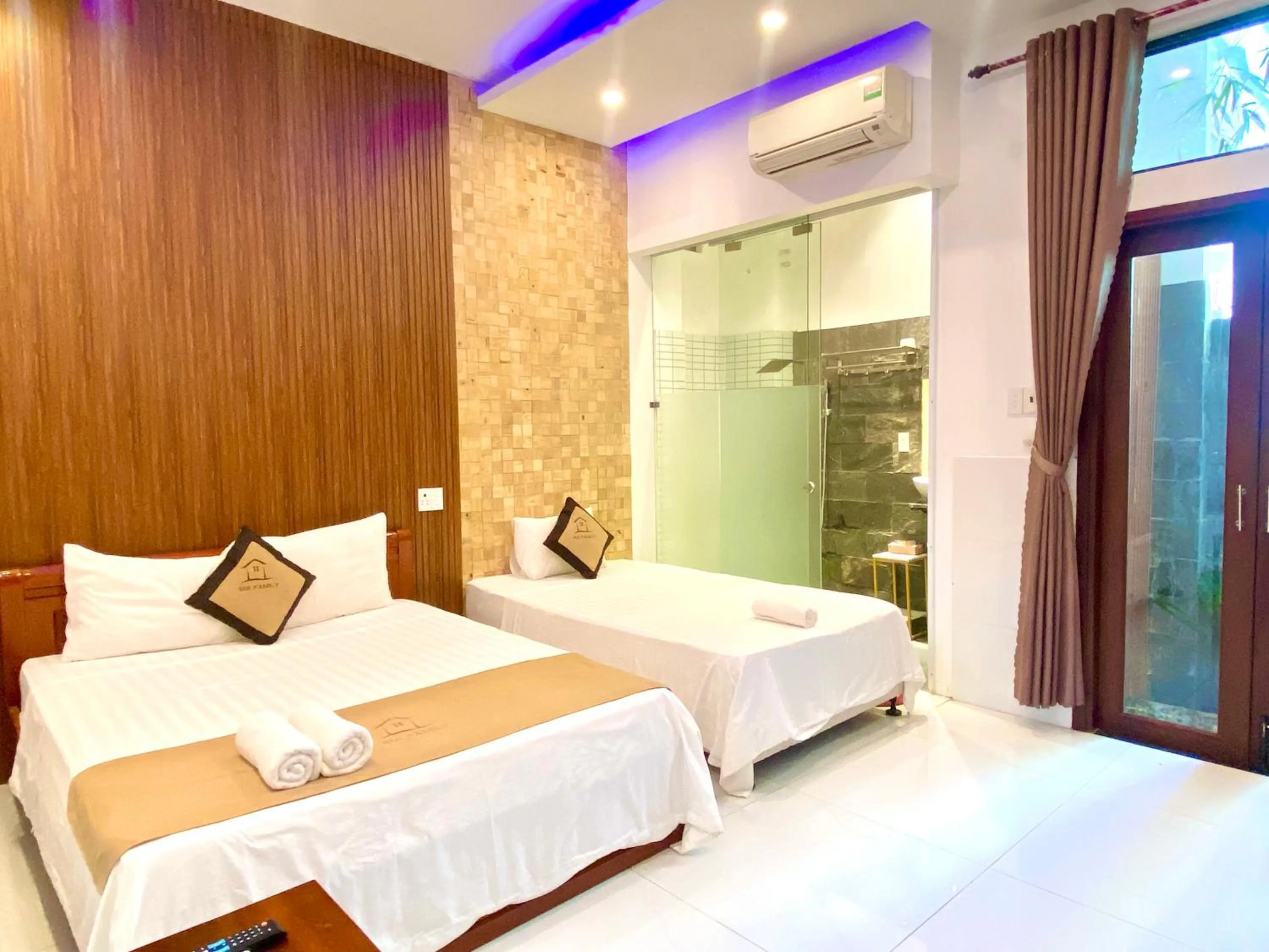 Bed in Bui Family Homestay