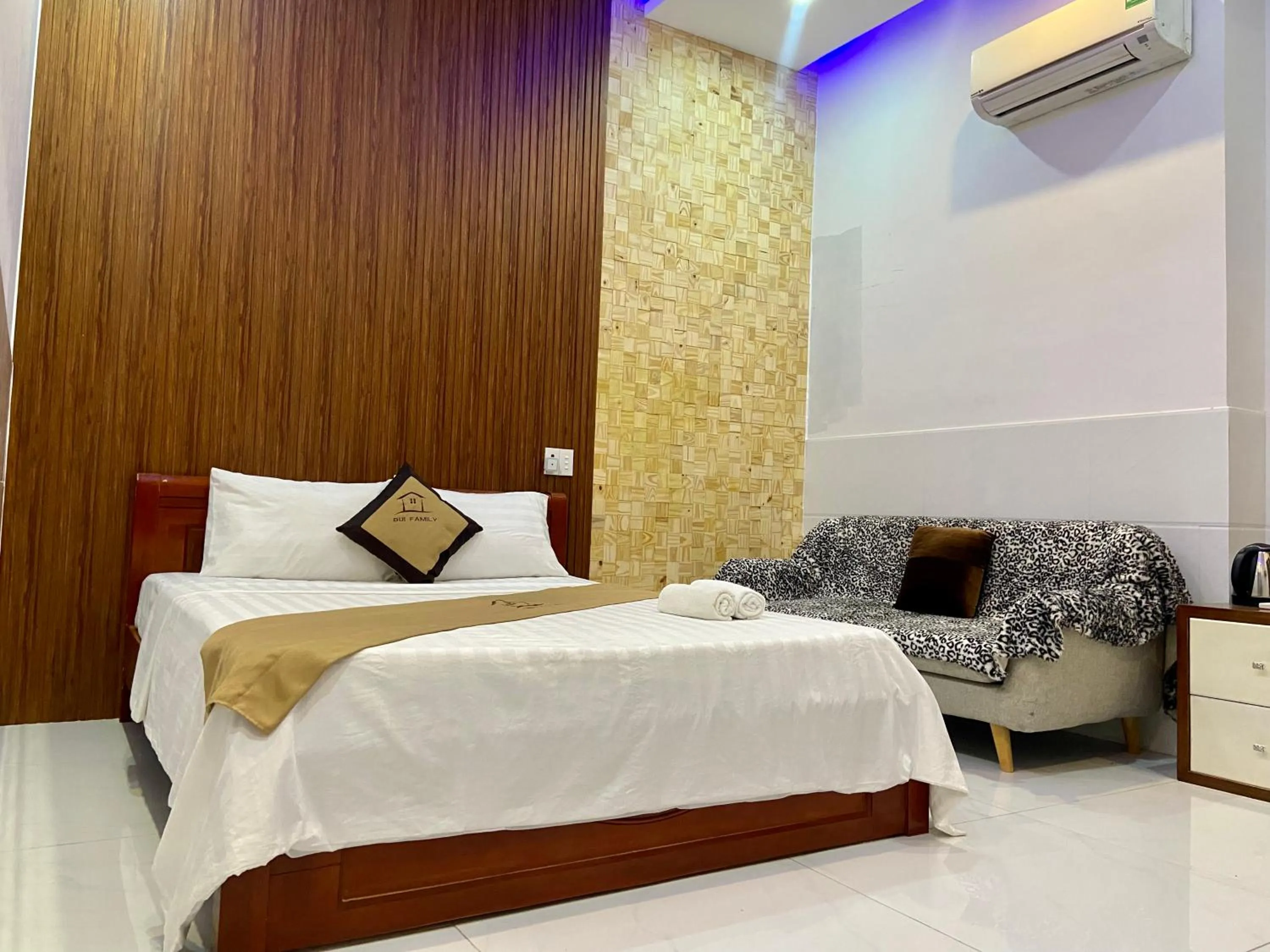 Bed in Bui Family Homestay