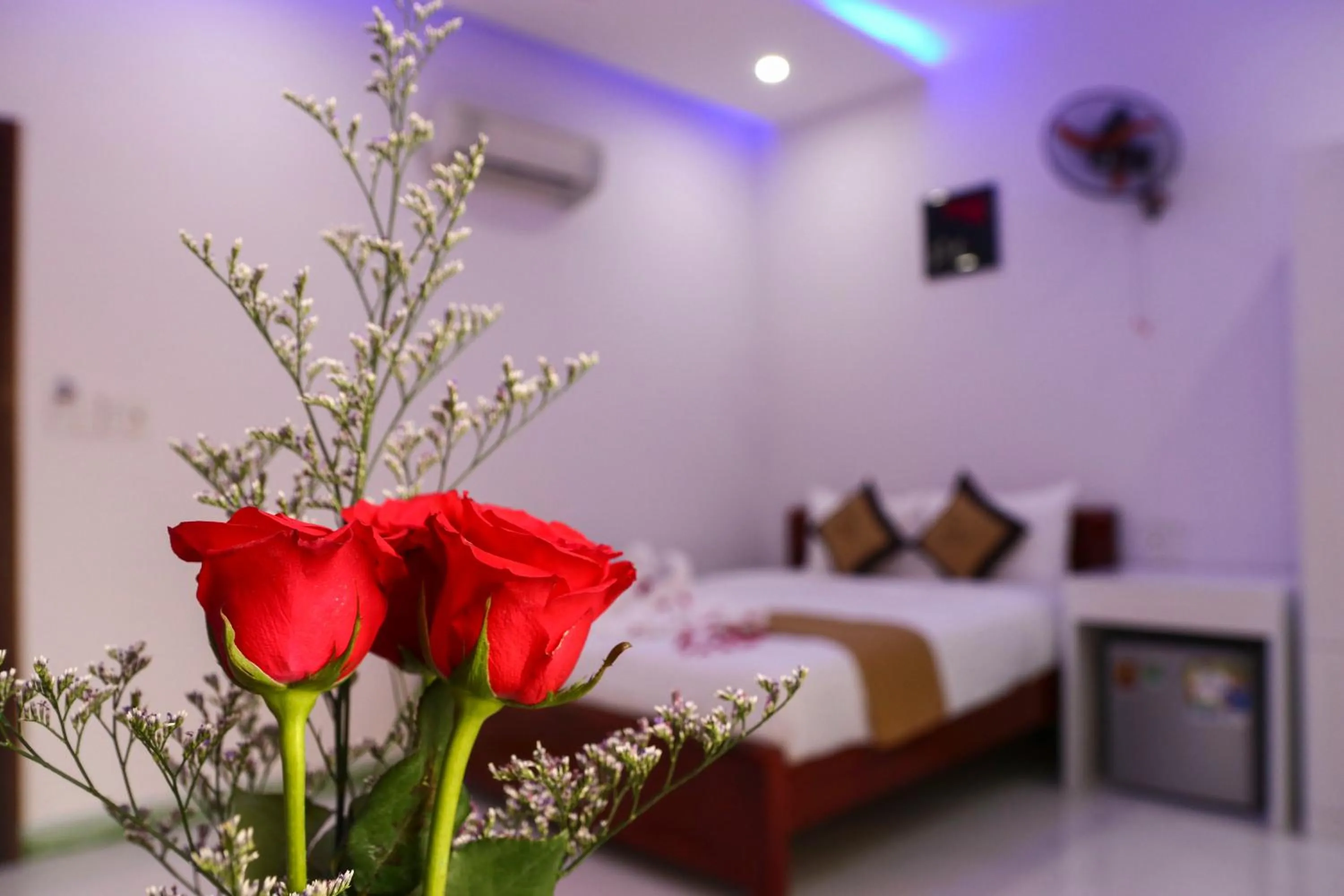 Bed in Bui Family Homestay