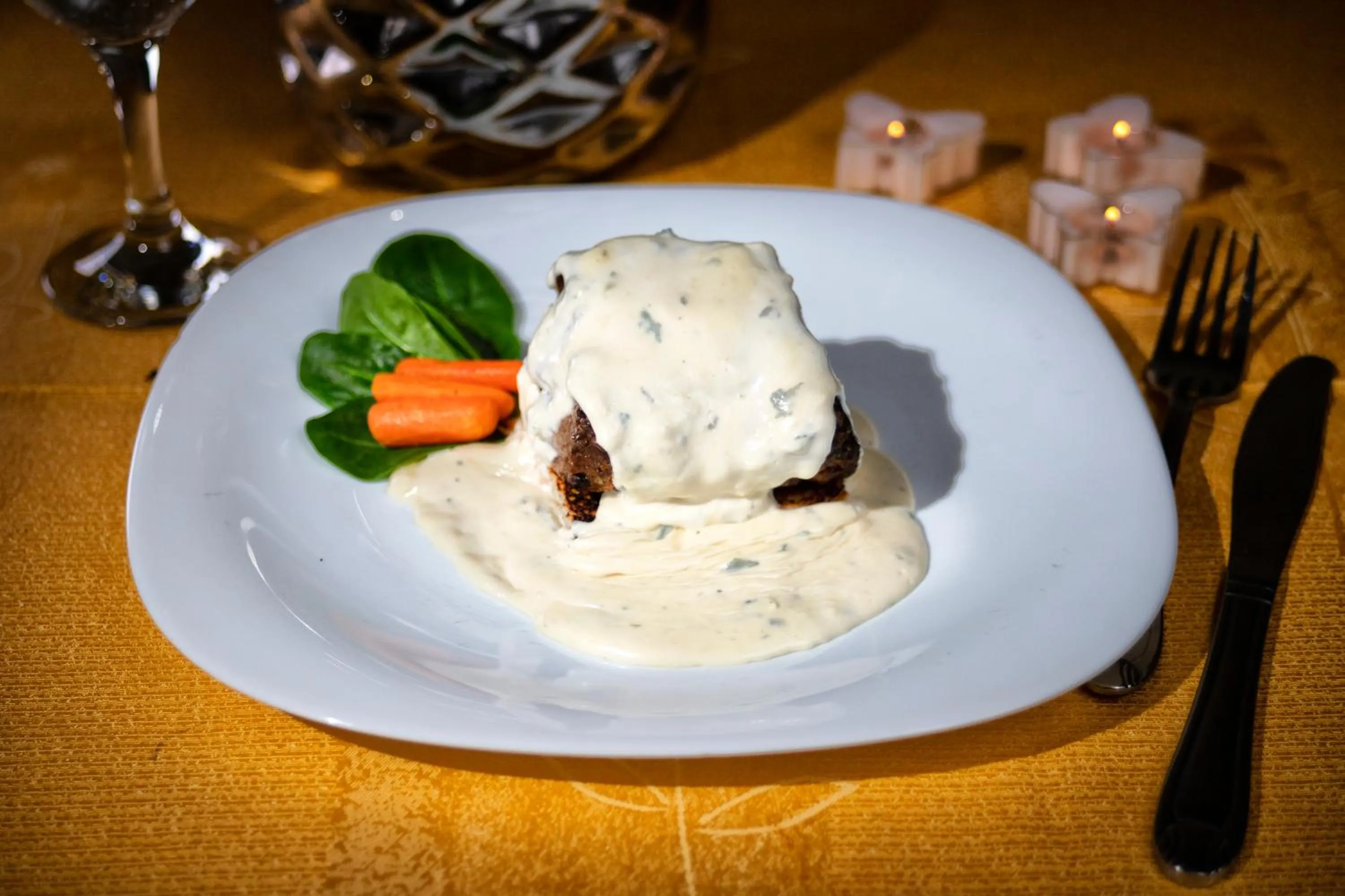 Food close-up in Casa Maria Arges