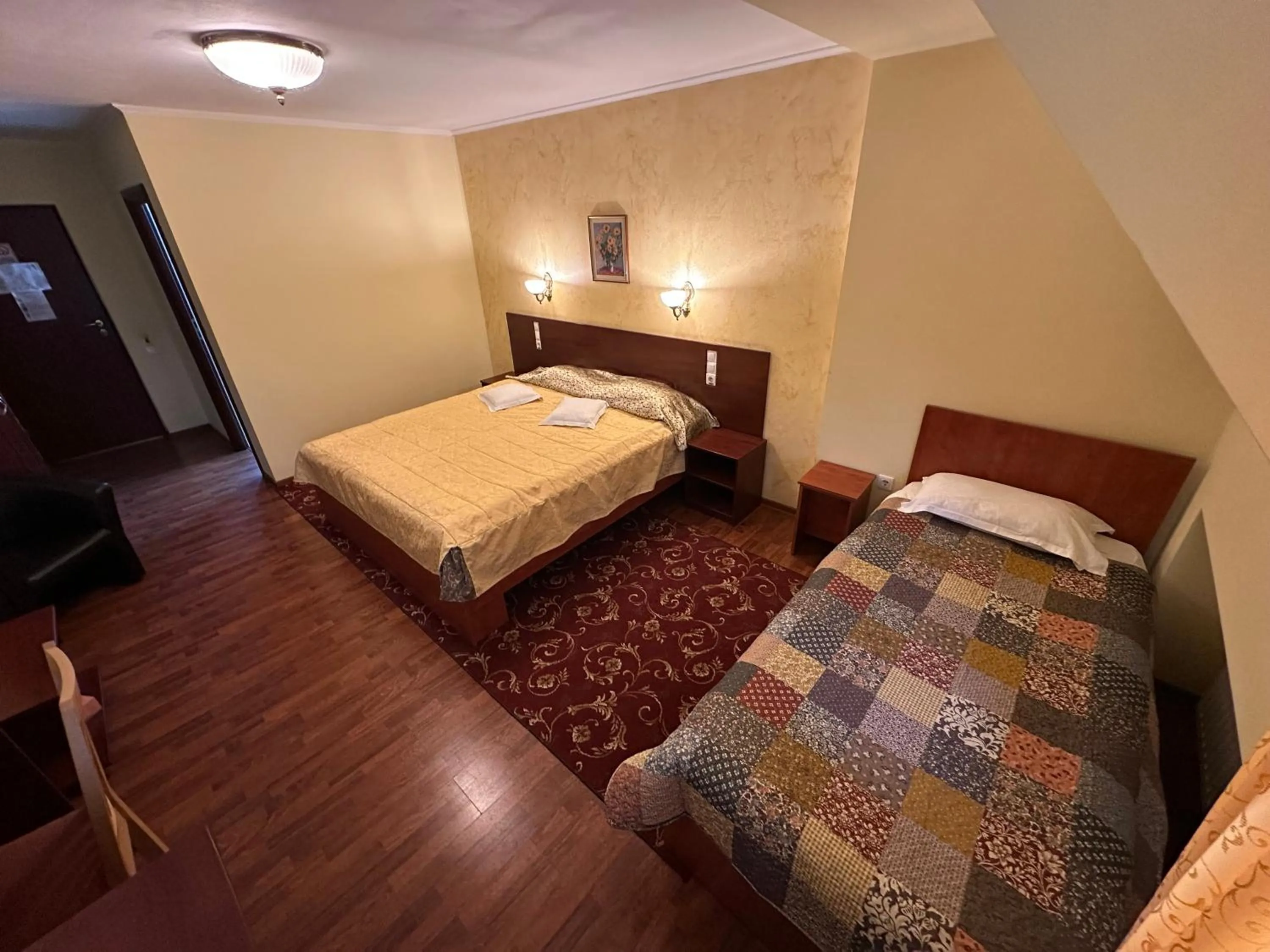 Bed in Casa Maria Arges