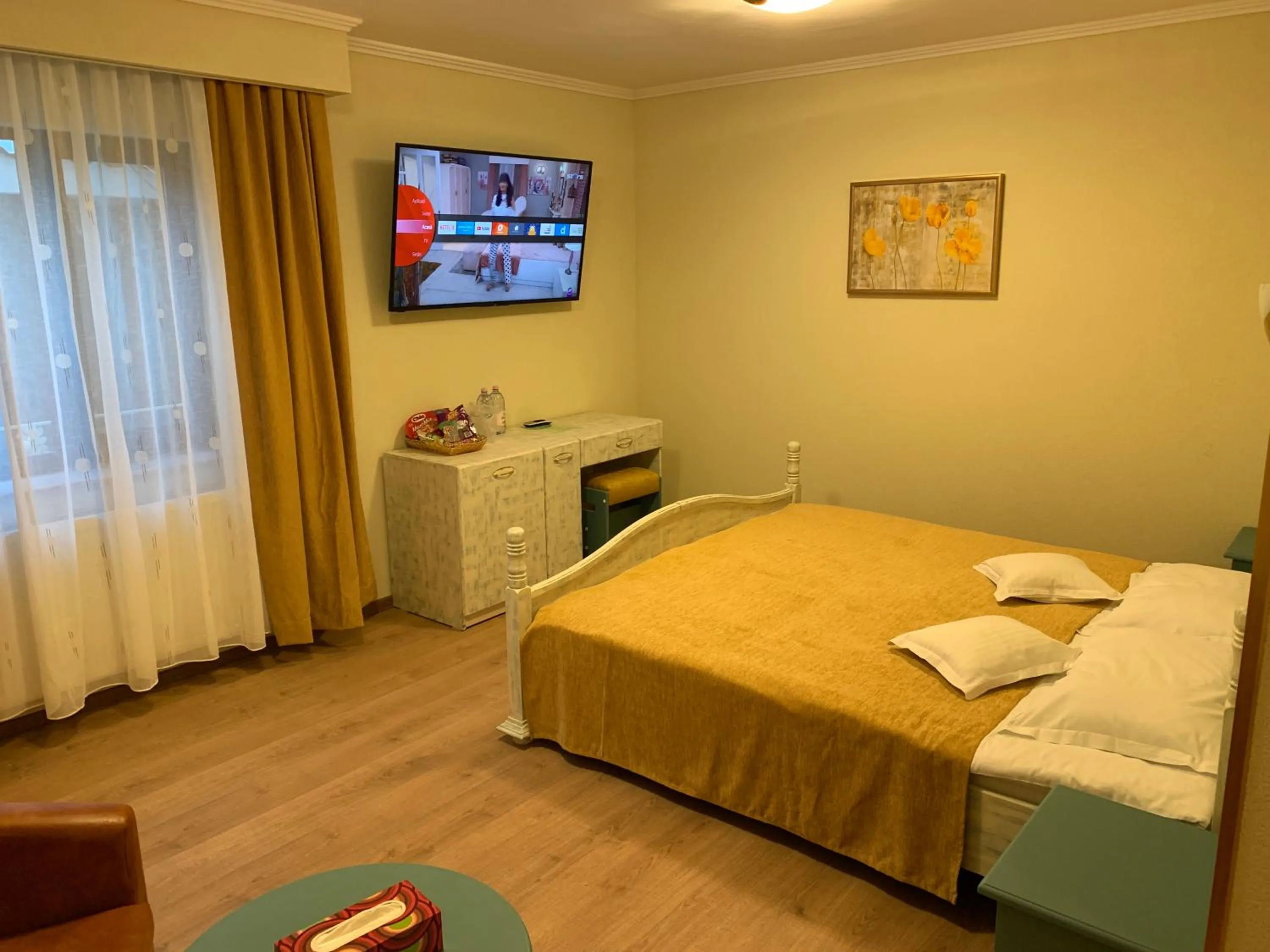 Bed in Casa Maria Arges