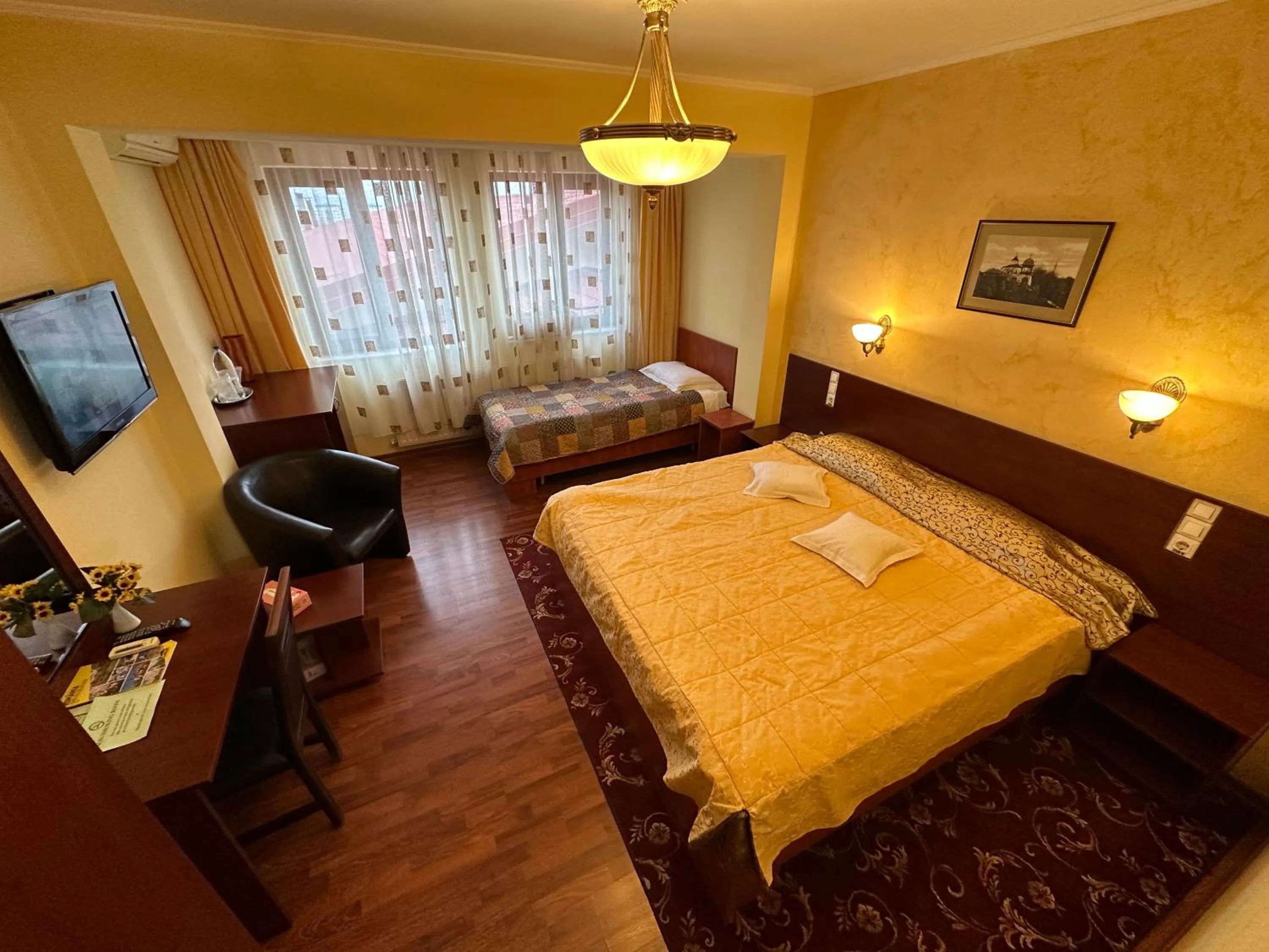 Bed in Casa Maria Arges