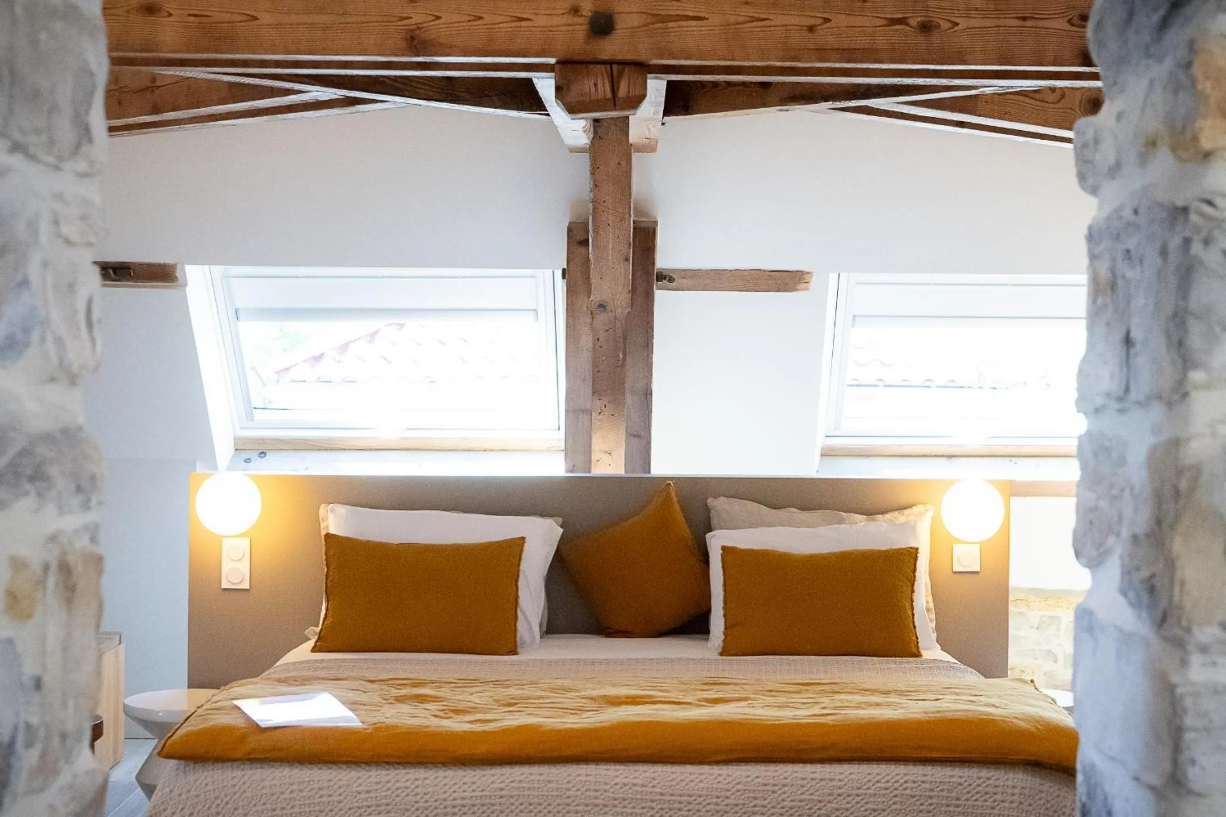 Bed in Couvent de la Salette & Spa