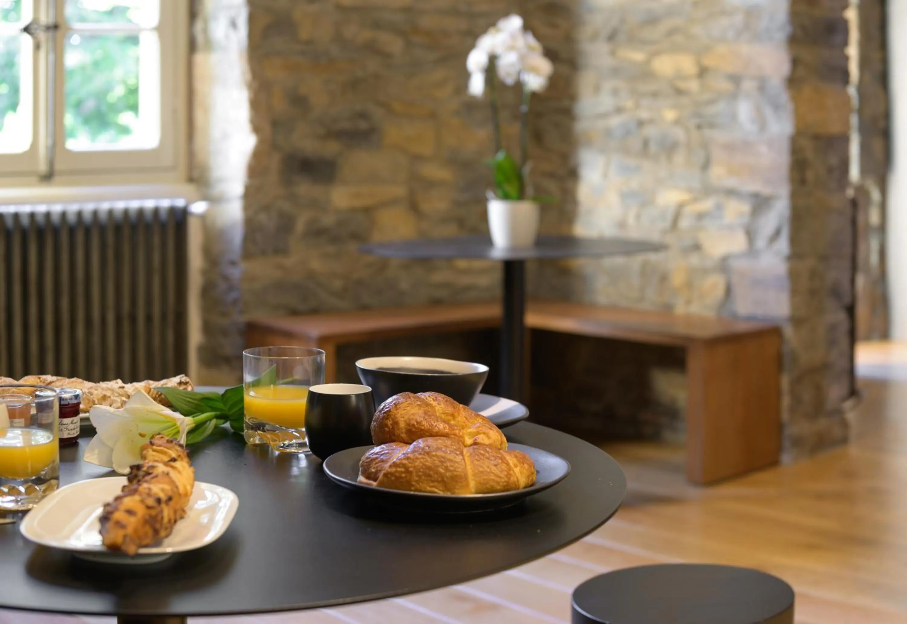 Food and drinks in Couvent de la Salette & Spa