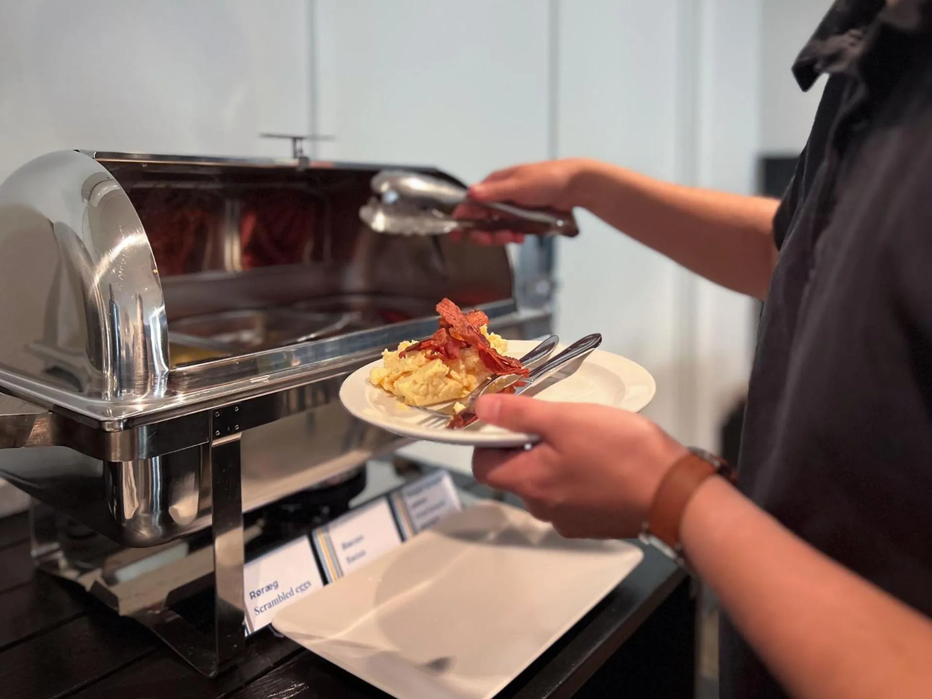 Buffet breakfast in Hotel Frederikshavn