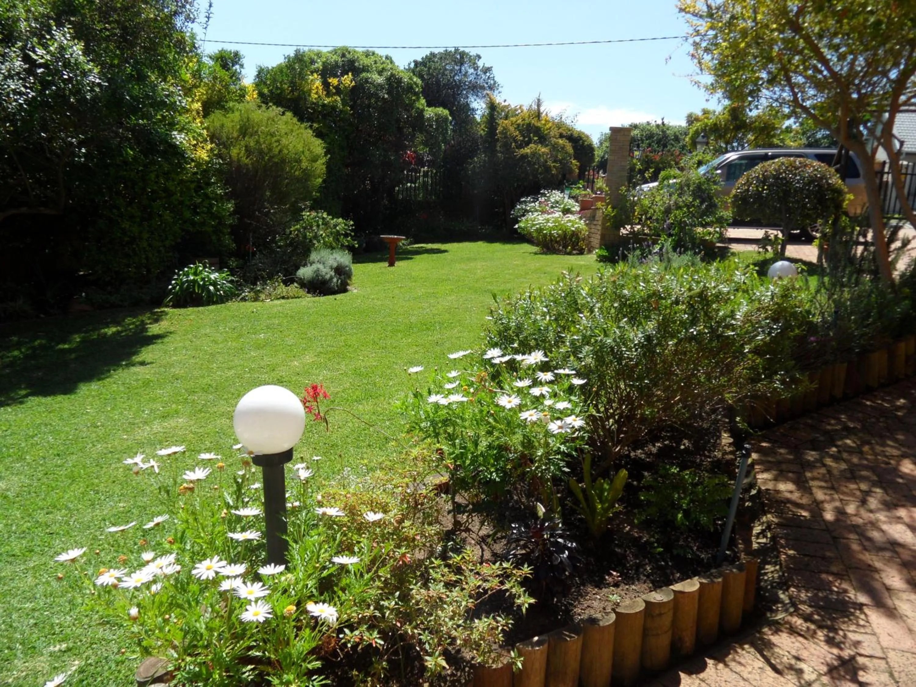 Garden view in Bayside Lodge Garden Route B&B