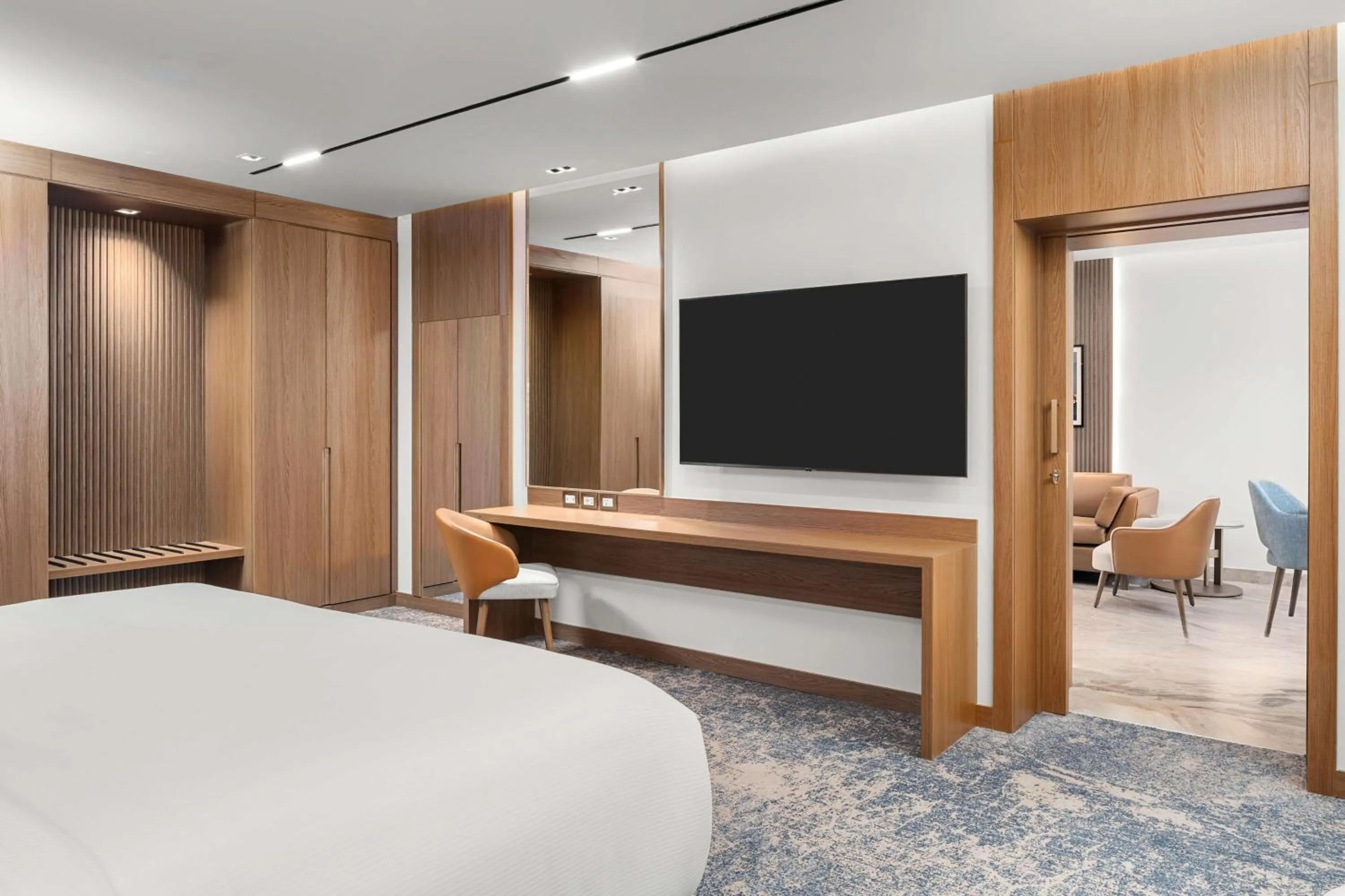 Bed in Hilton Alexandria Green Plaza