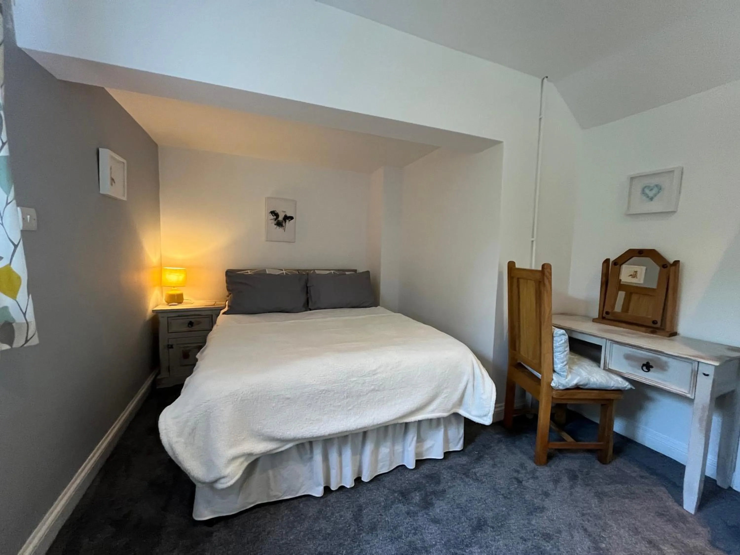 Bed in The Ship Inn - Self Catering Accommodation