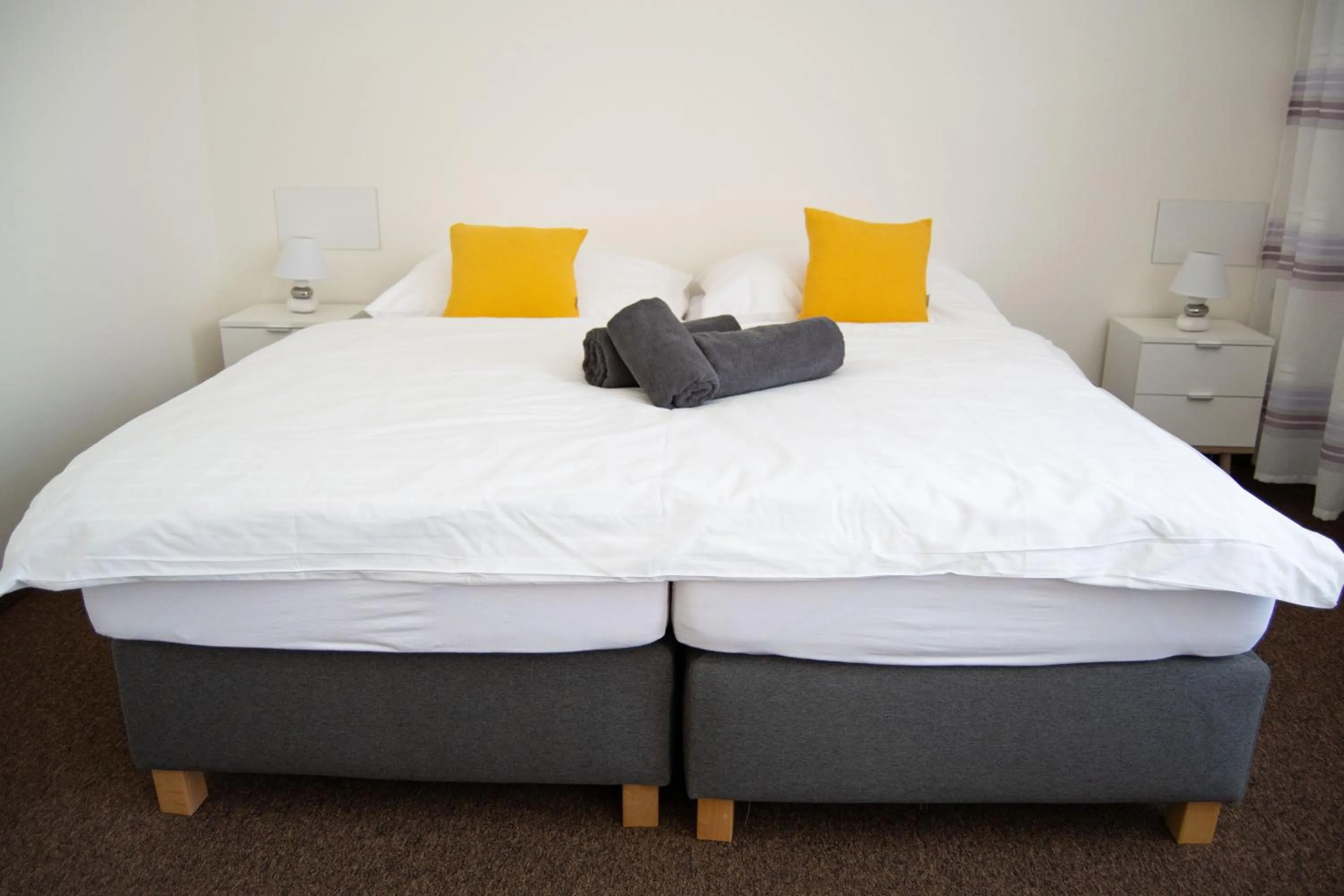 Bed in hotel Dobruška