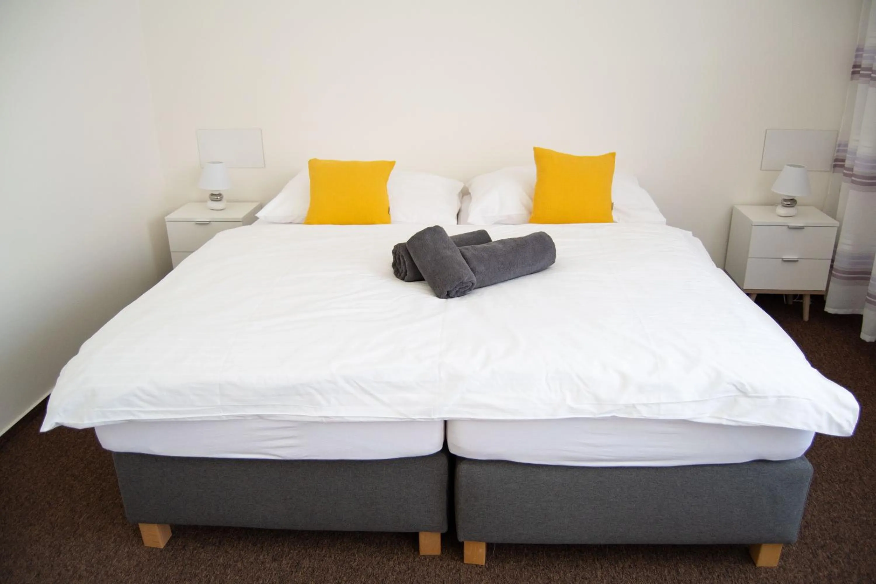 Bed in hotel Dobruška