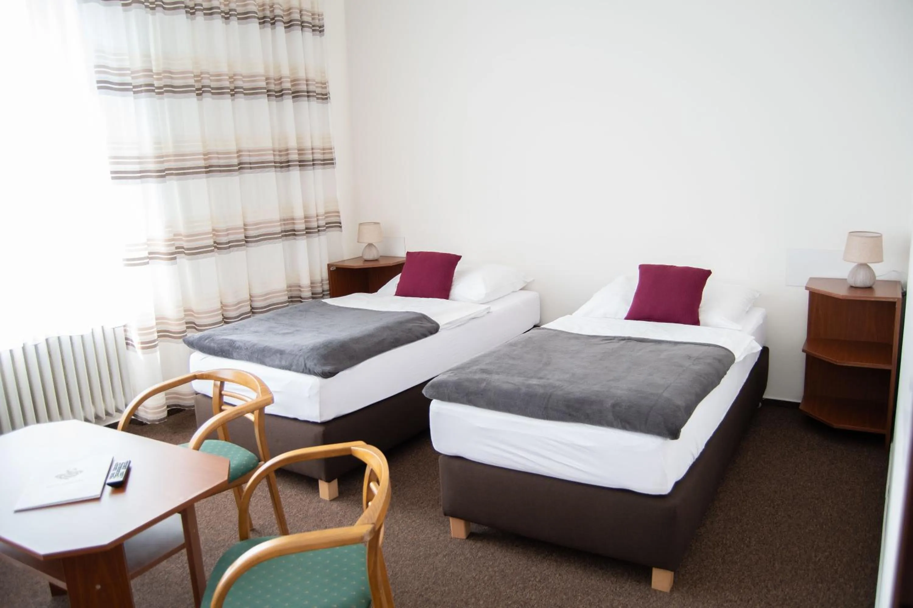 Bedroom, Bed in hotel Dobruška