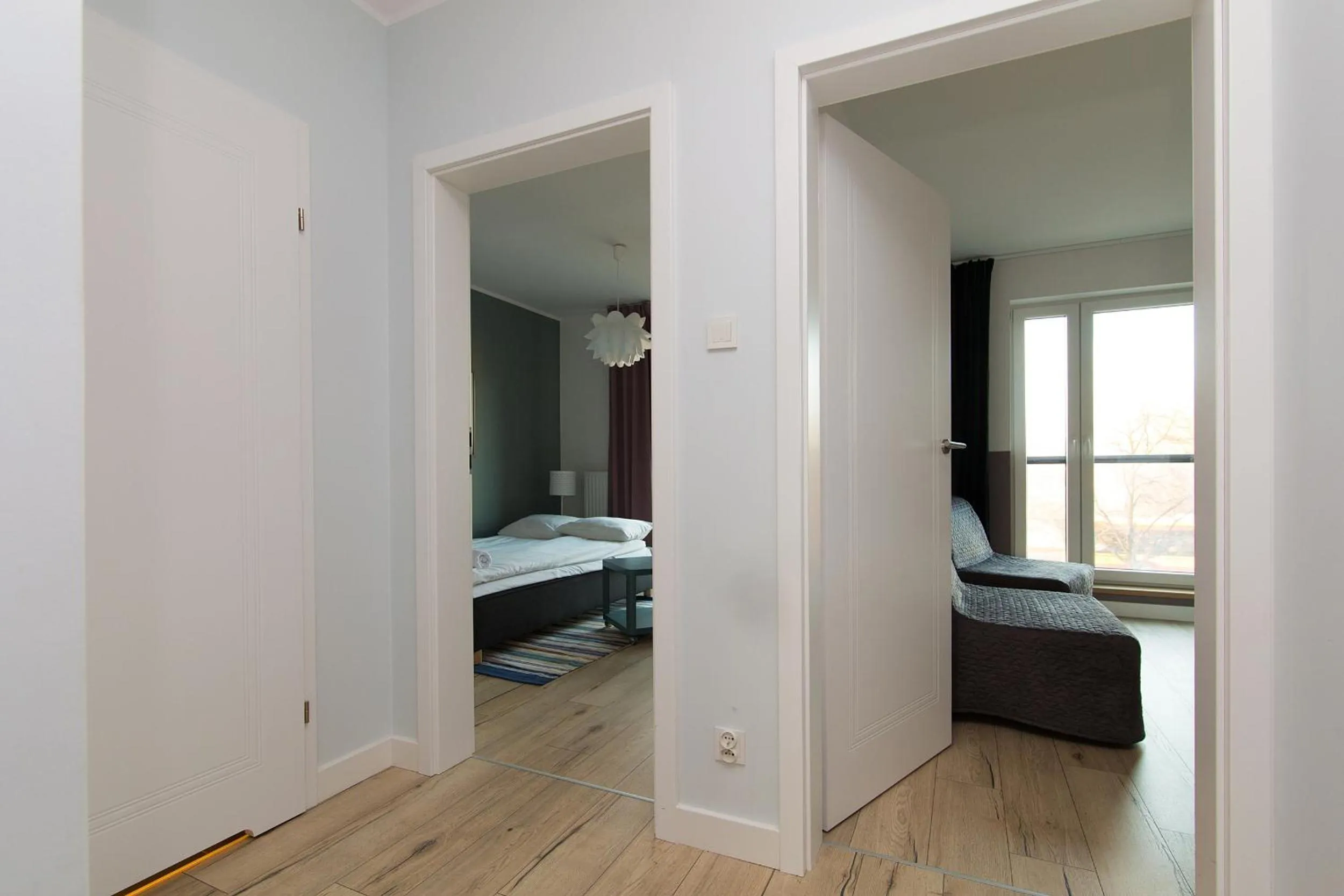 Photo of the whole room, Bed in ShortStayPoland Żupnicza (B32)