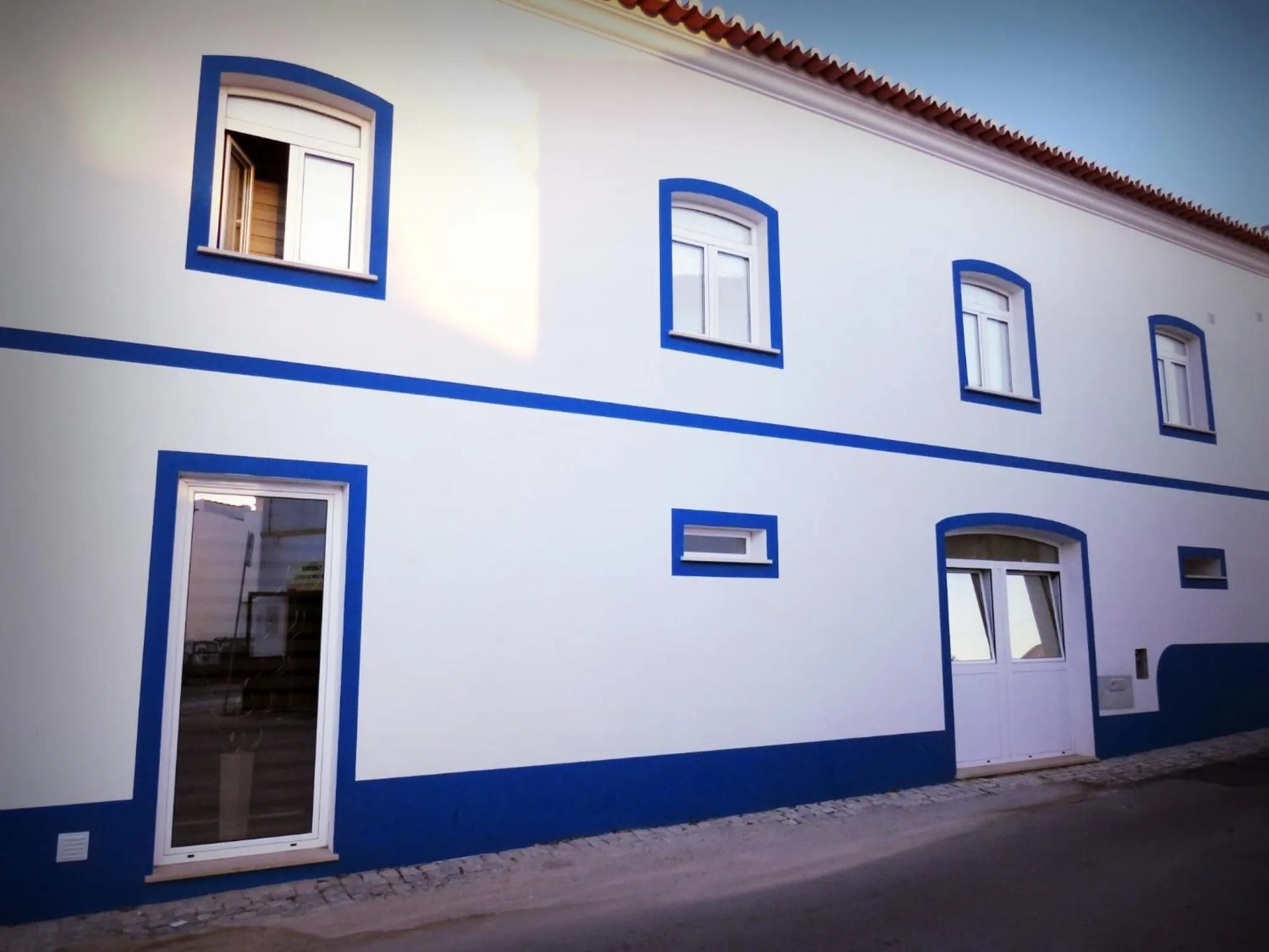 Quiet street view in Carvoeiro B&B and SPA
