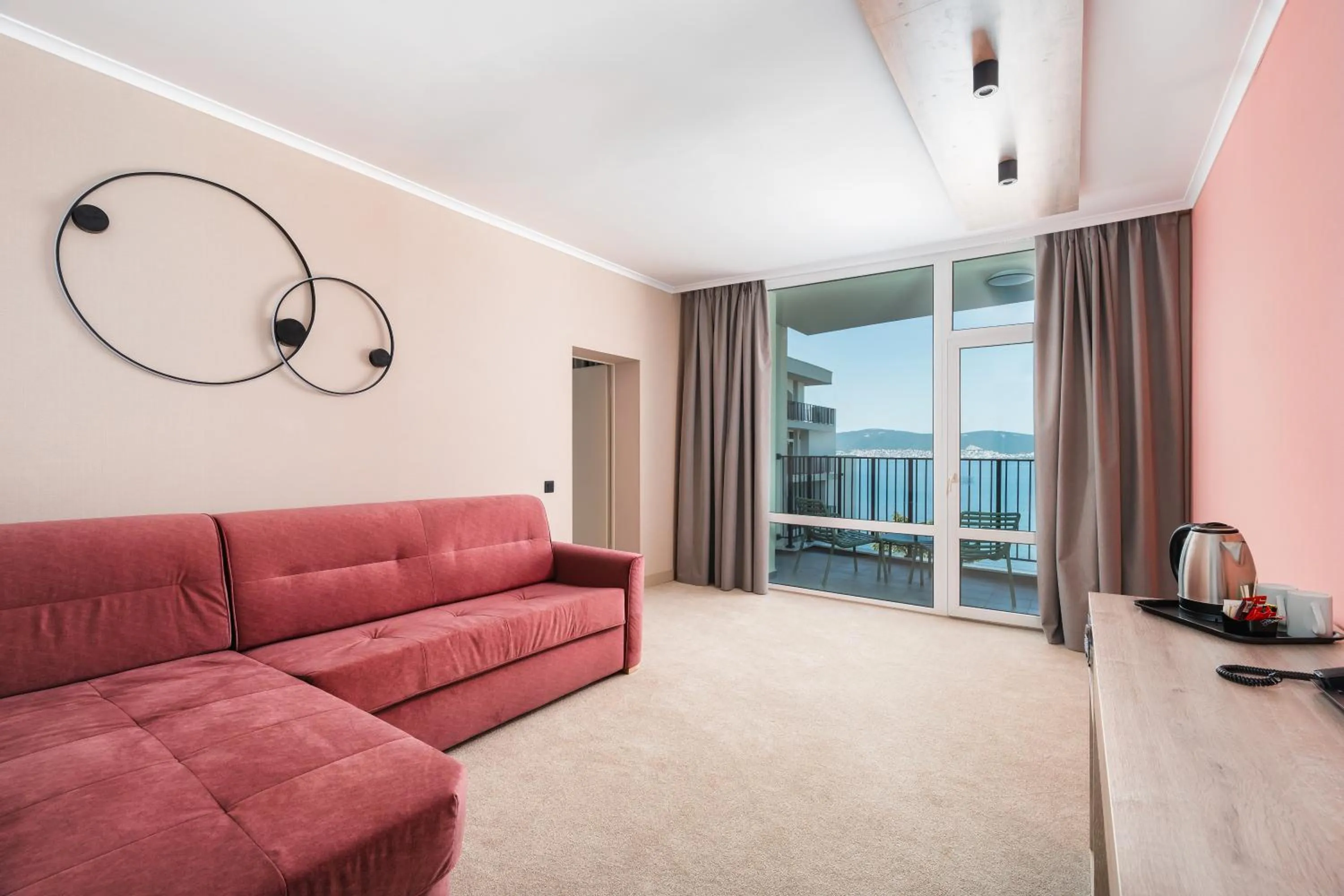 Seating area in Festa Panorama Hotel