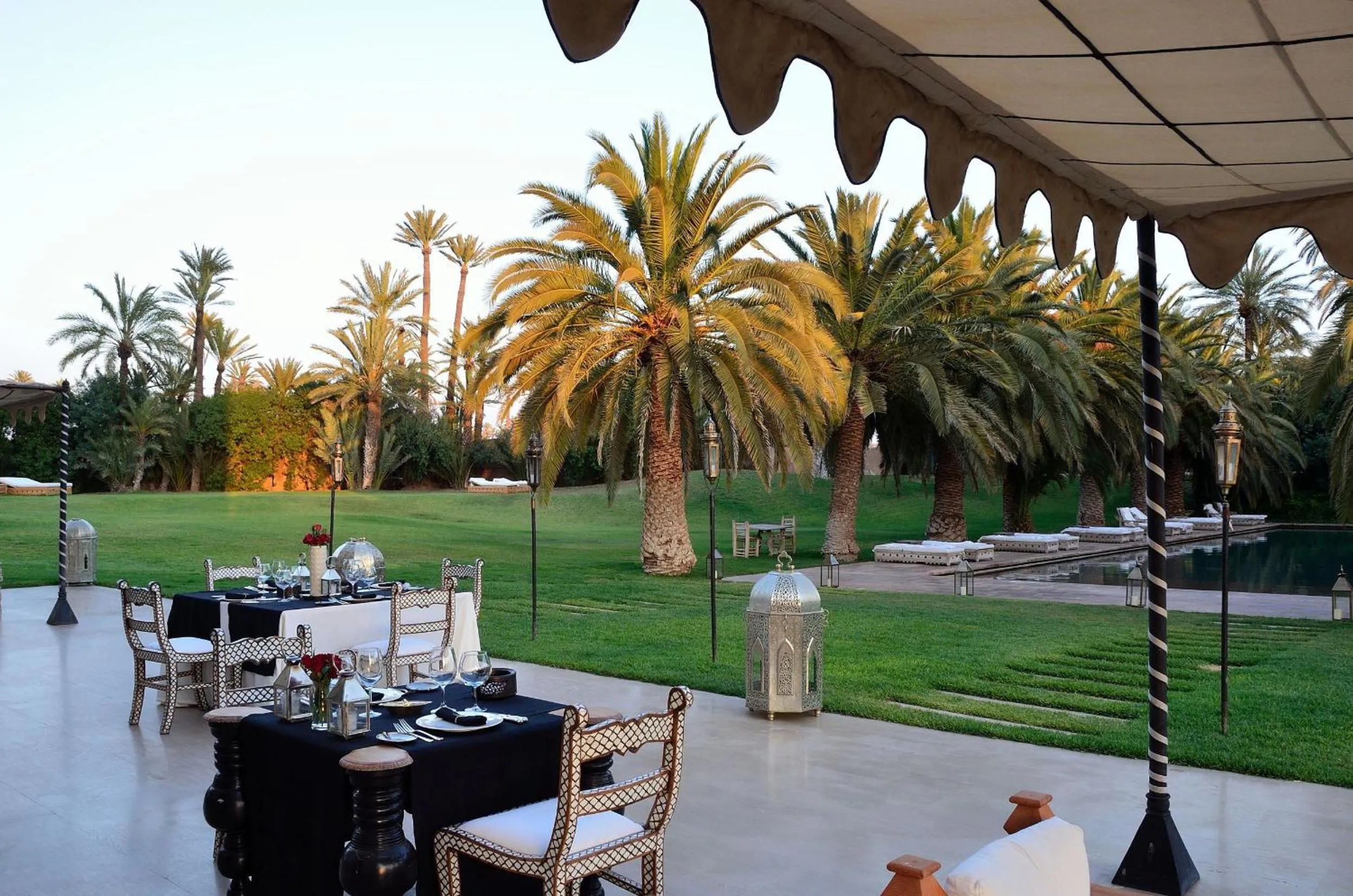 Restaurant/places to eat in Ksar Char-Bagh Small Luxury Hotels