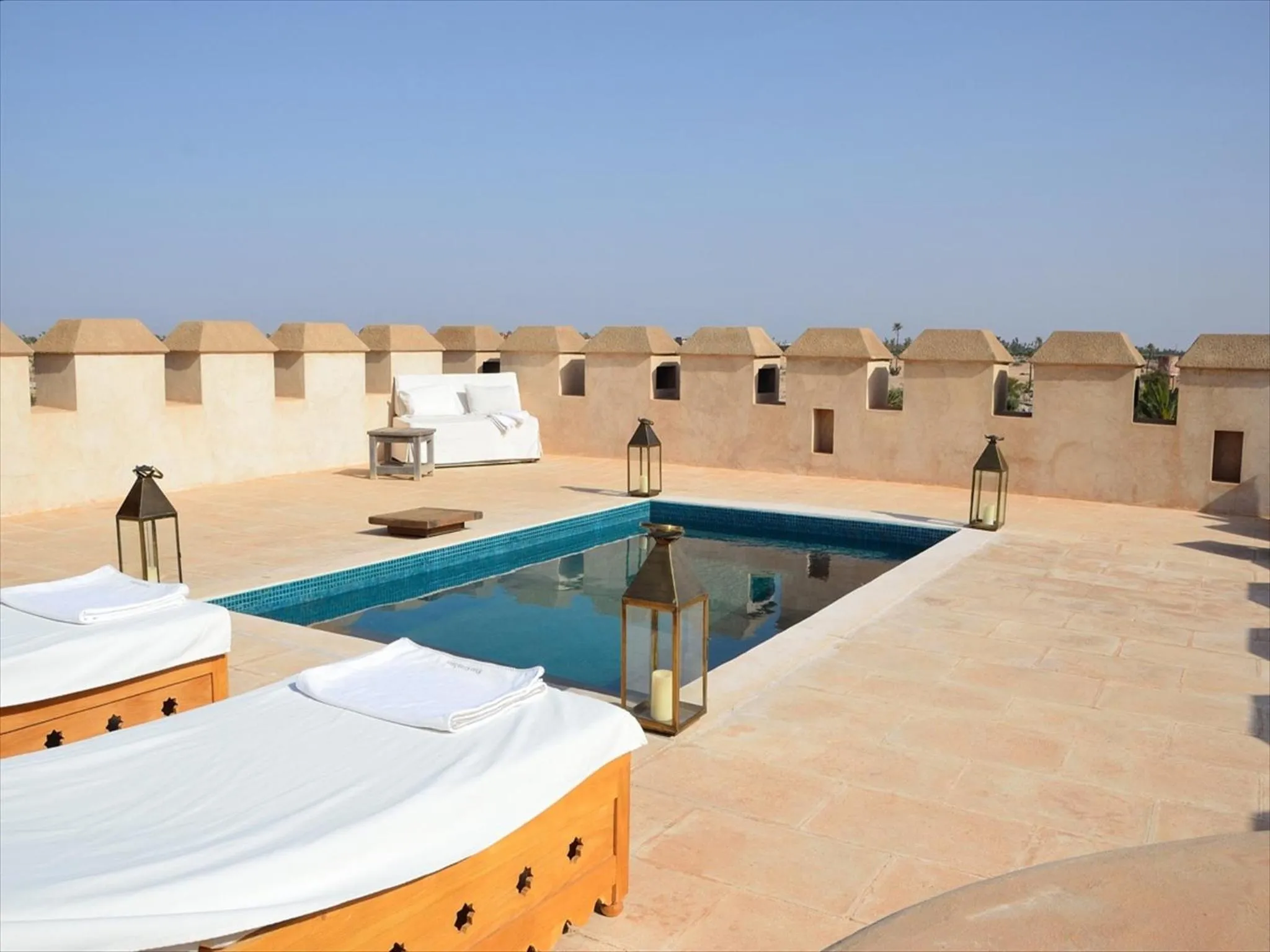 Day in Ksar Char-Bagh Small Luxury Hotels