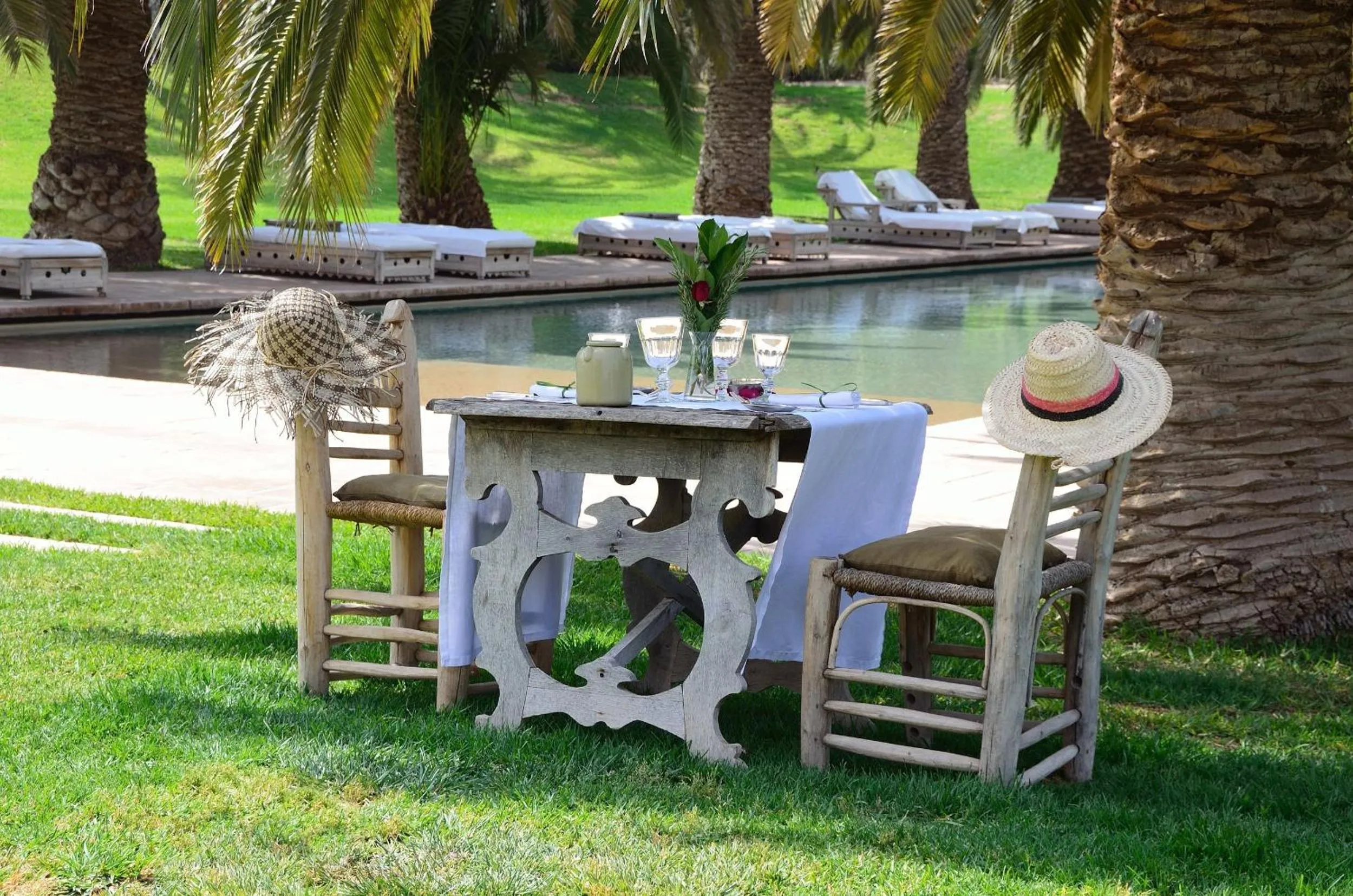 Restaurant/places to eat in Ksar Char-Bagh Small Luxury Hotels