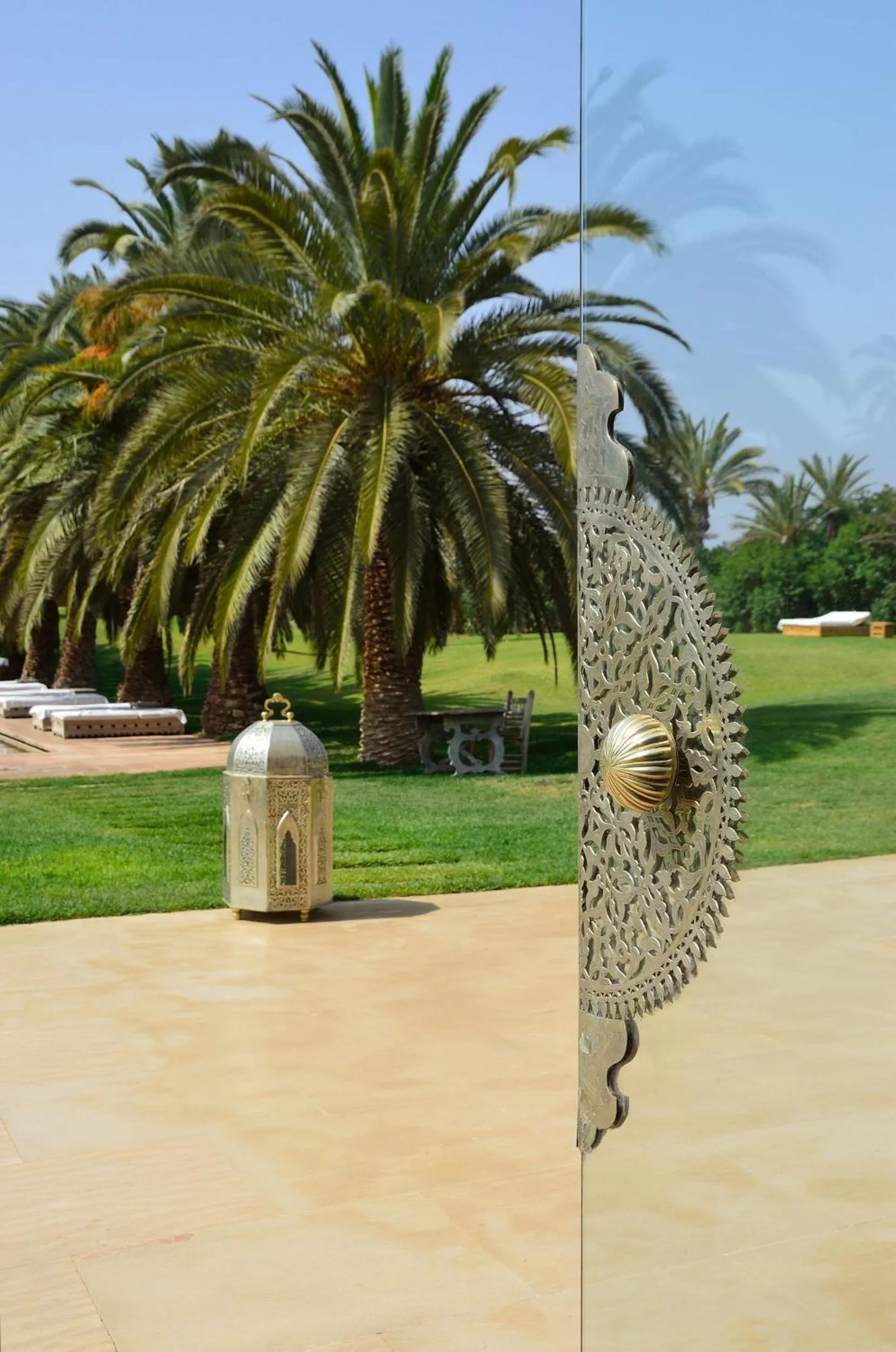 Garden in Ksar Char-Bagh Small Luxury Hotels