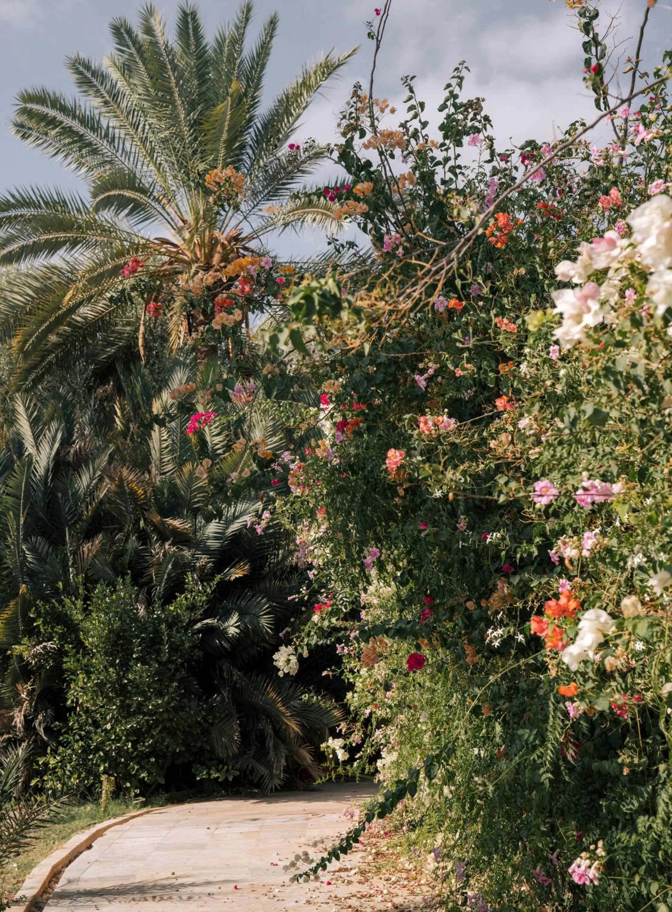 Garden in Ksar Char-Bagh Small Luxury Hotels