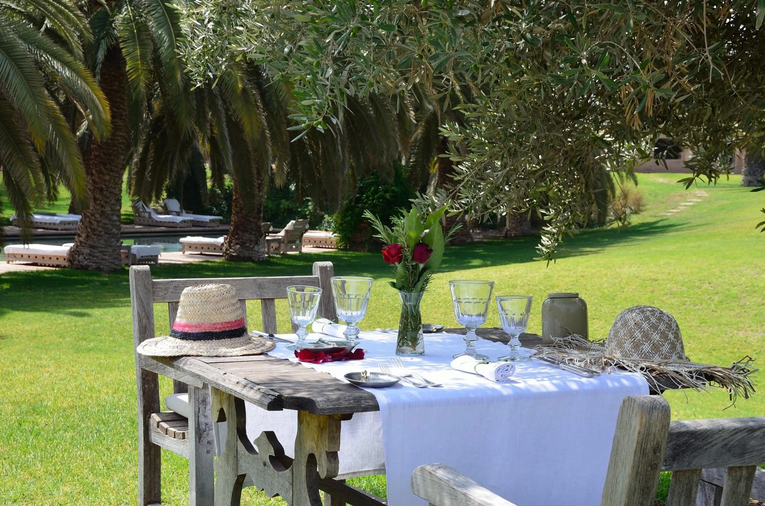 Restaurant/places to eat in Ksar Char-Bagh Small Luxury Hotels