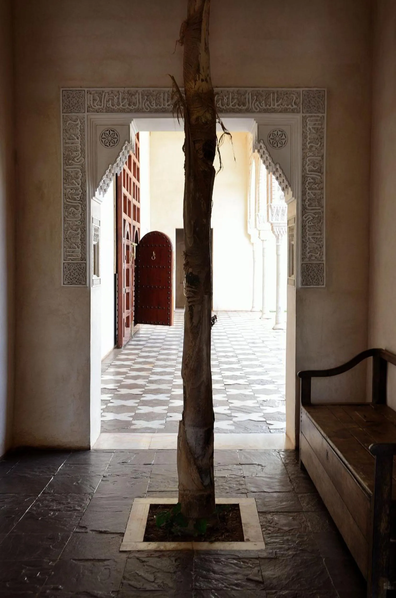 Decorative detail in Ksar Char-Bagh Small Luxury Hotels
