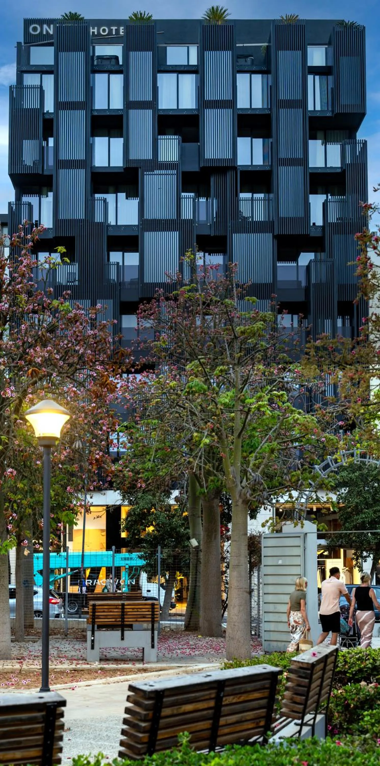 Property building in Onyx Suites & Apartments