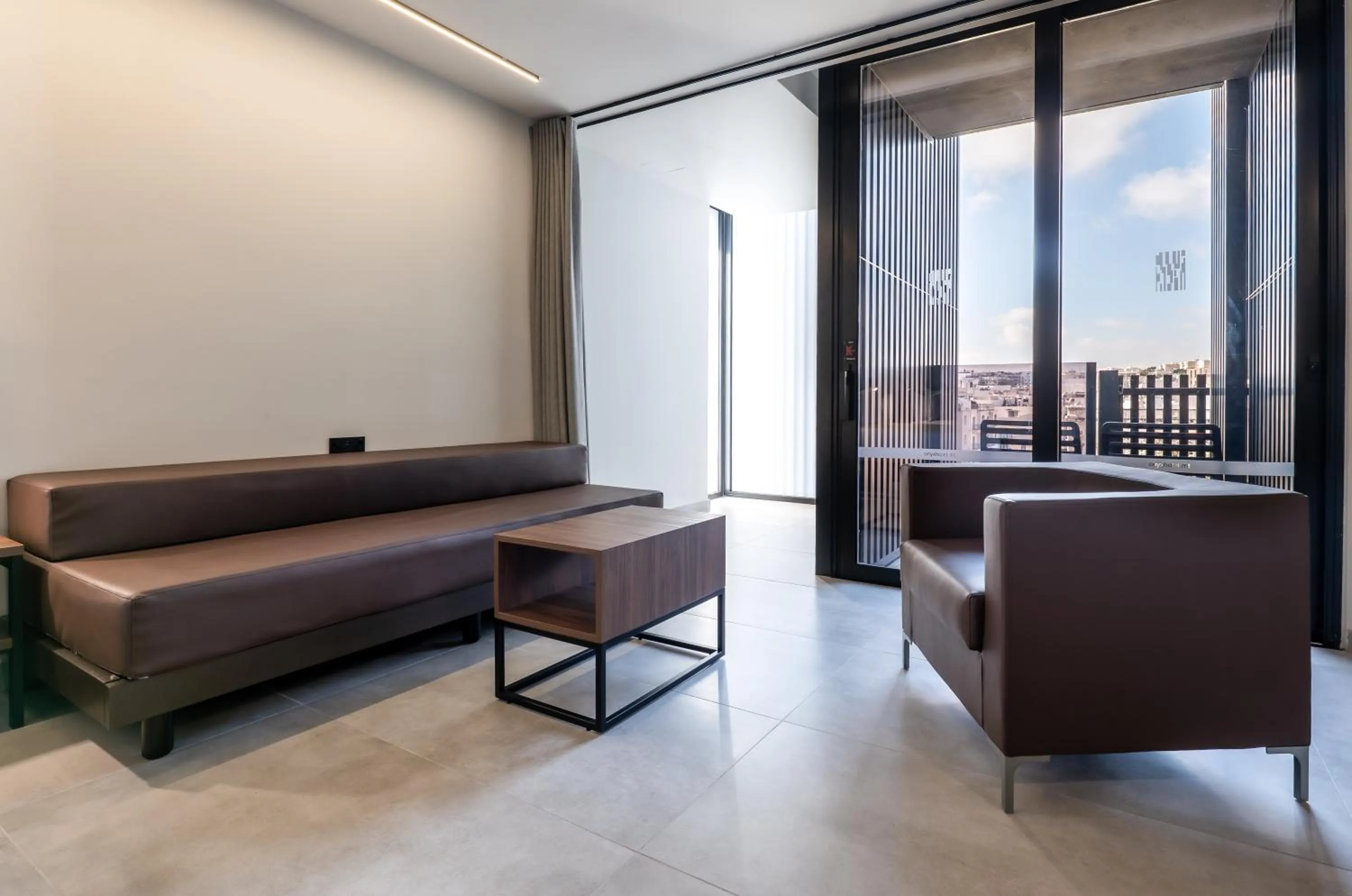 Living room in Onyx Hotel