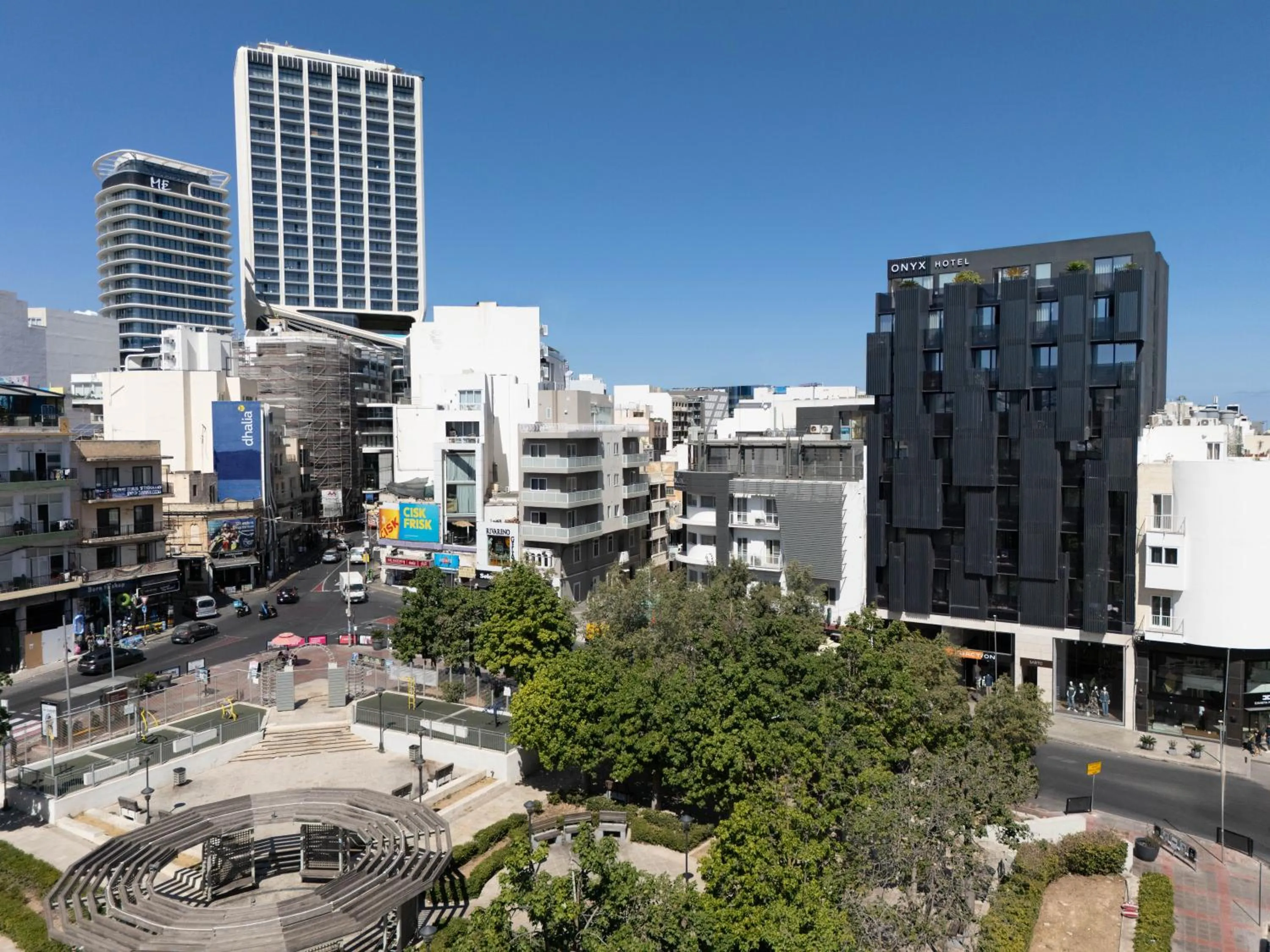 Property building in Onyx Hotel