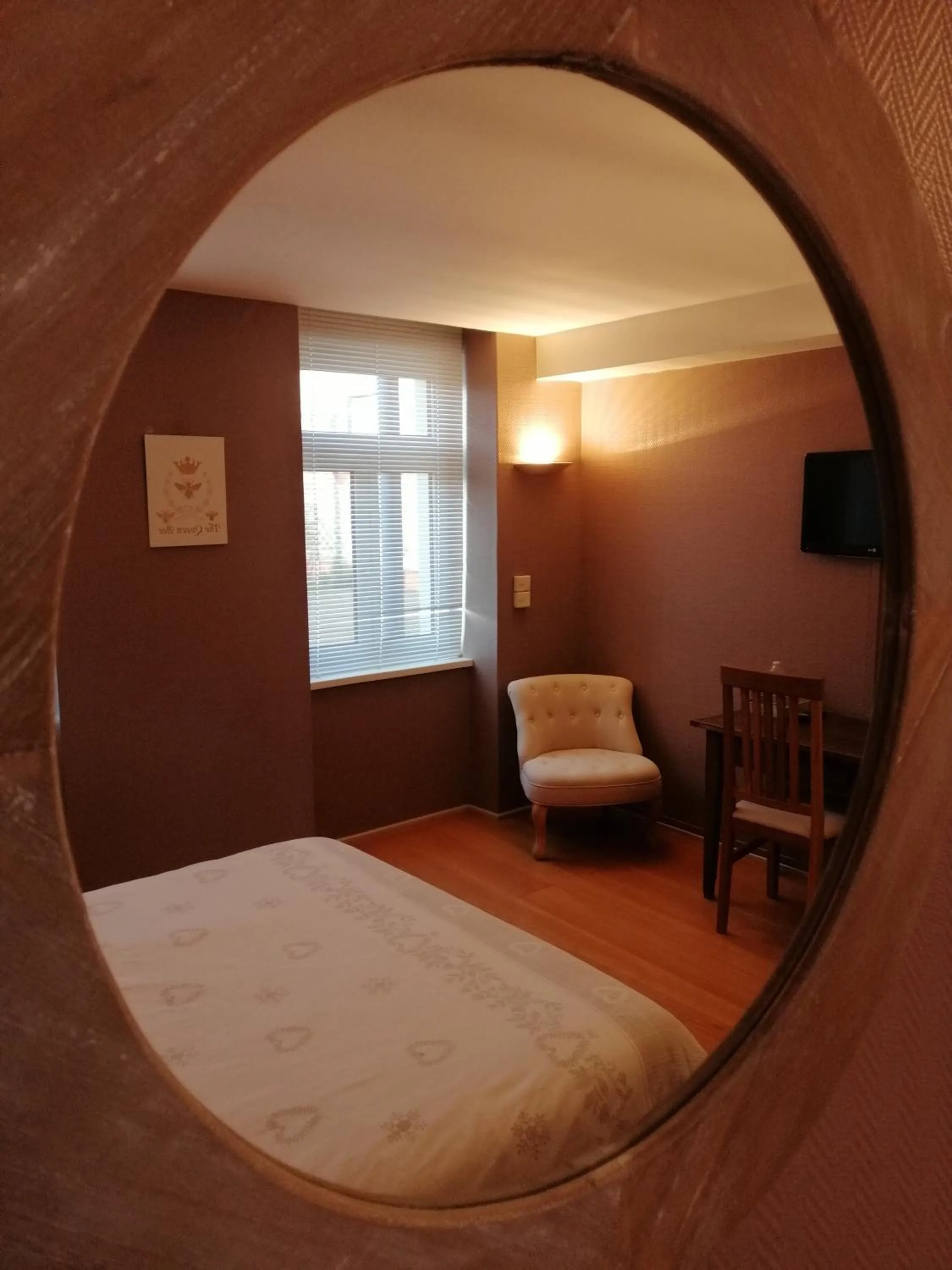 Coffee/tea facilities, Bed in Villa Maria