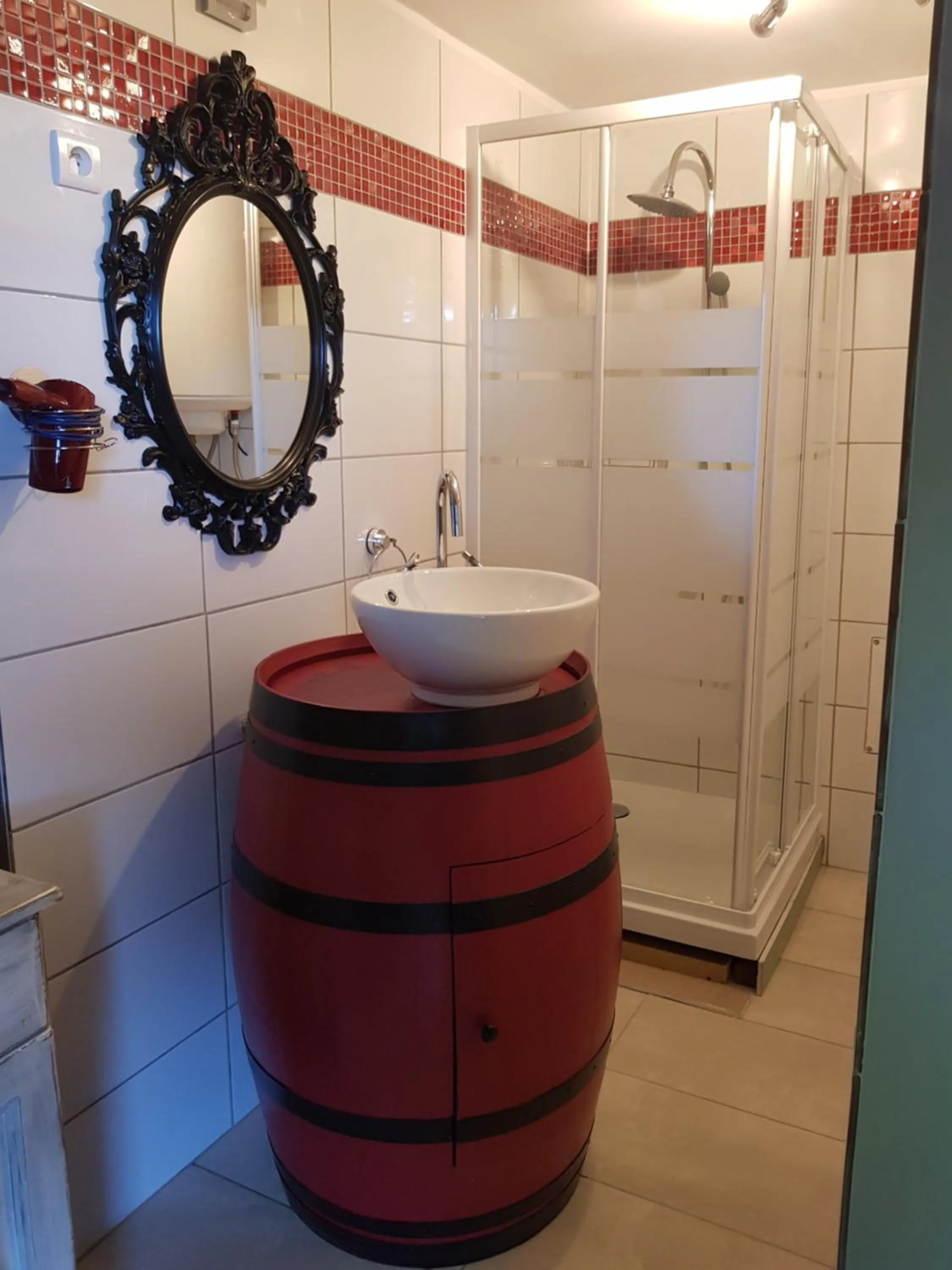 Bathroom in Chalet du moulin