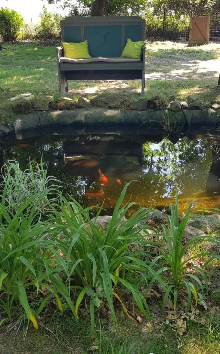 Garden in Chalet du moulin