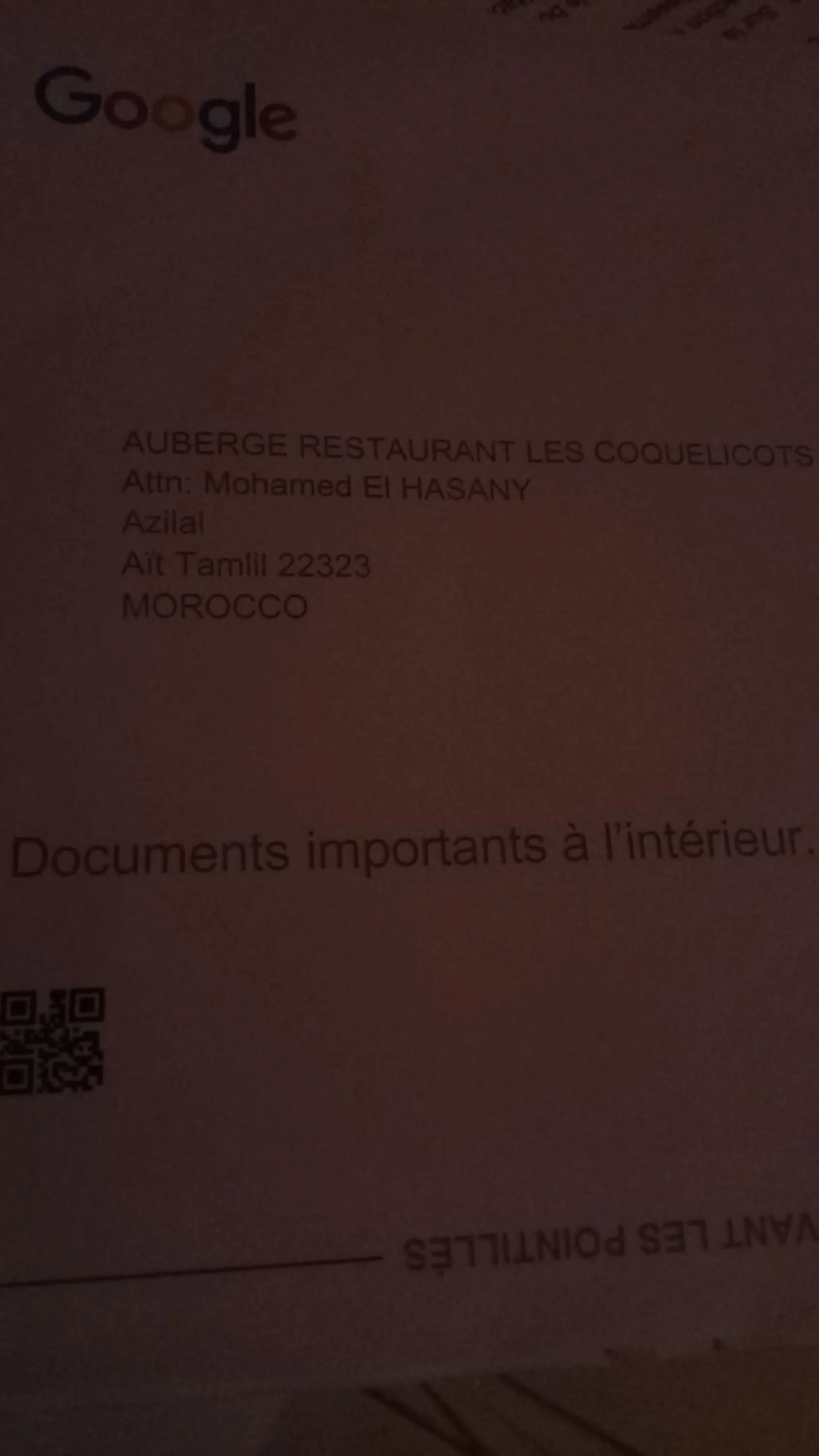 Auberge Restaurant Les Coquelicots