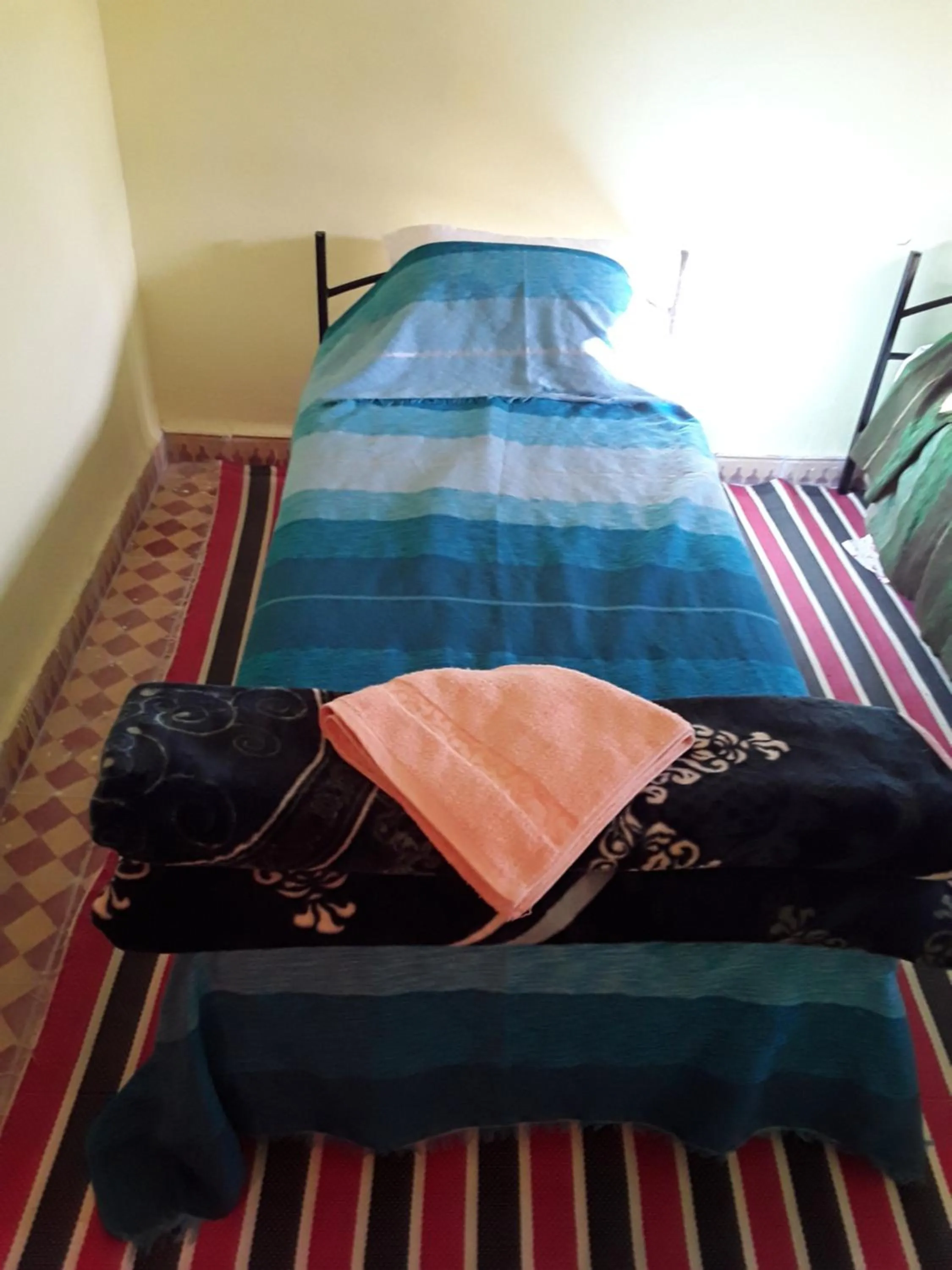 Bed in Auberge Restaurant Les Coquelicots