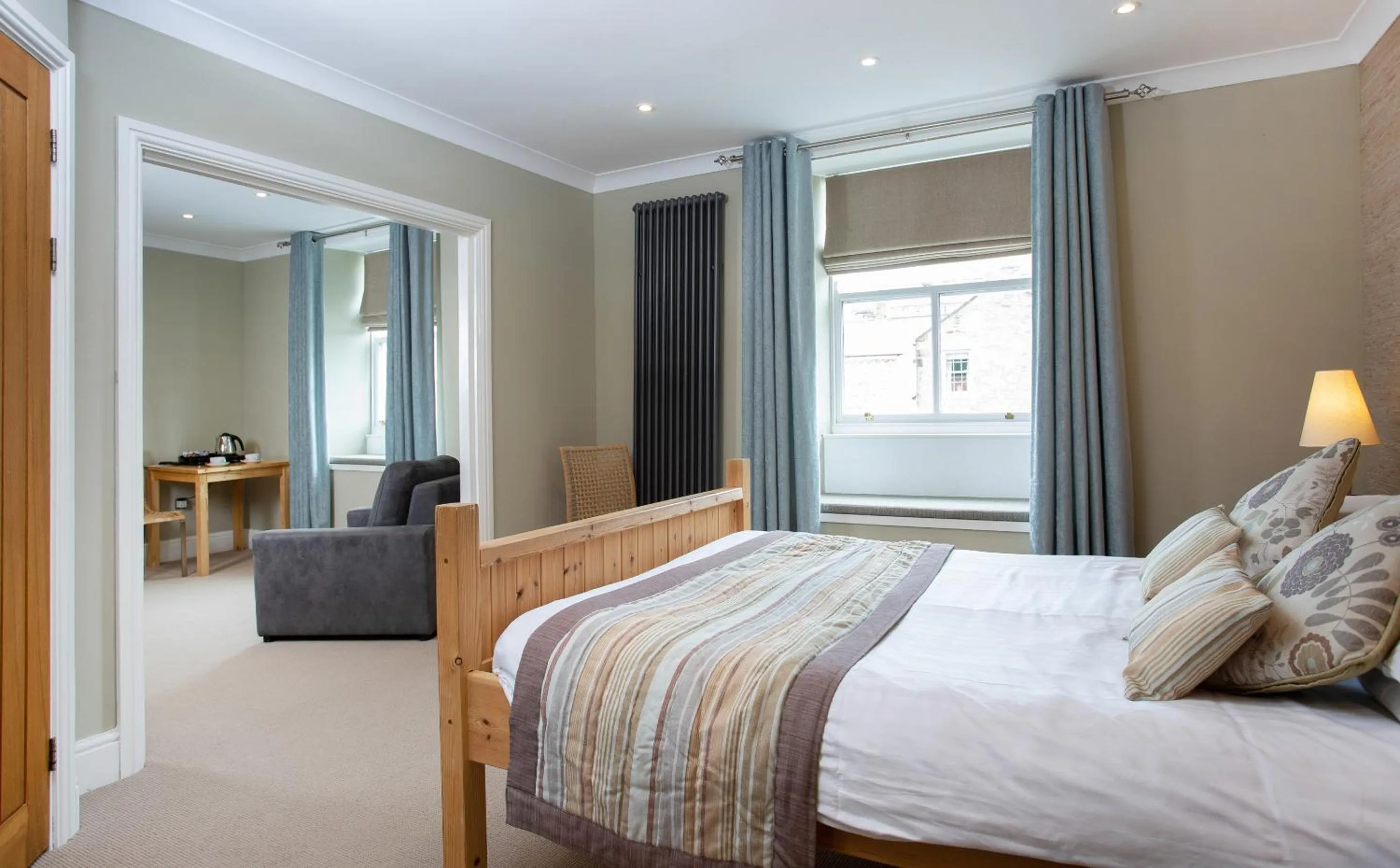 Bedroom, Bed in The Craster Arms Hotel in Beadnell