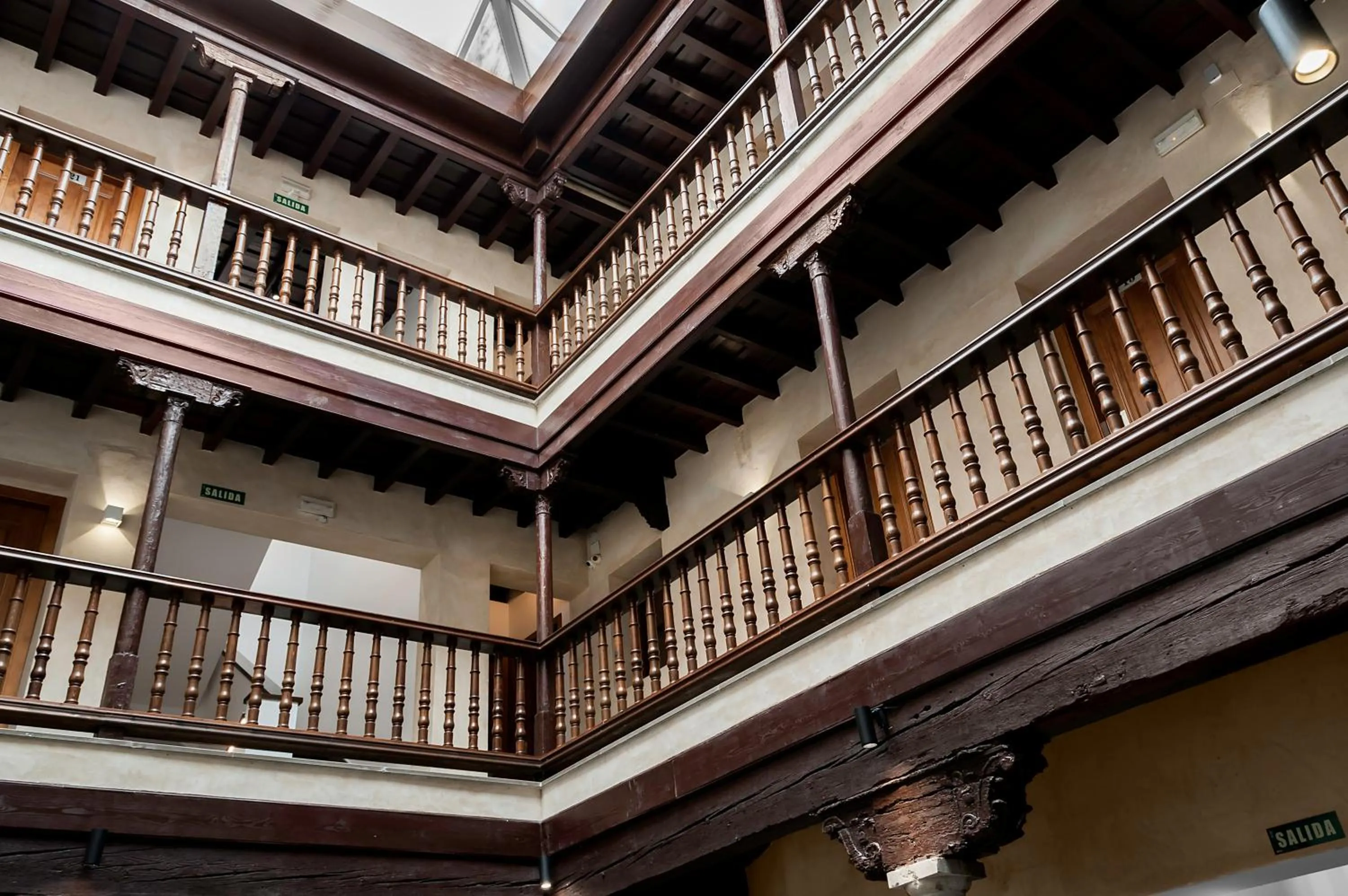 Patio in Hotel Mercader de Sedas by Maxi Hoteles