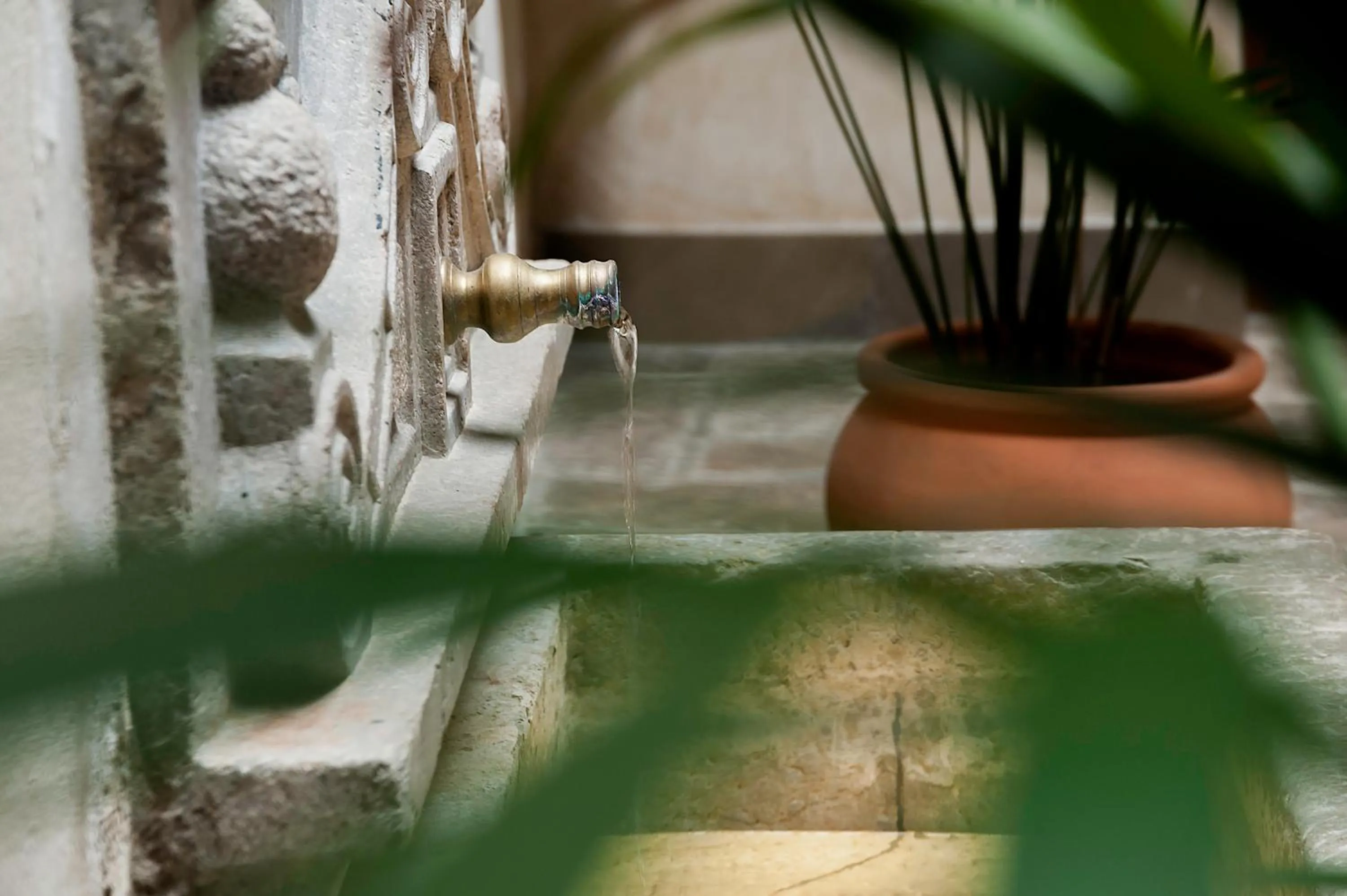 Patio in Hotel Mercader de Sedas by Maxi Hoteles