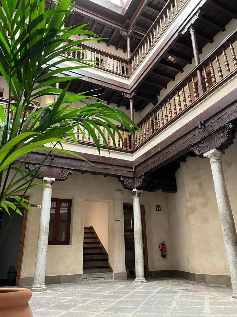 Patio in Hotel Mercader de Sedas by Maxi Hoteles