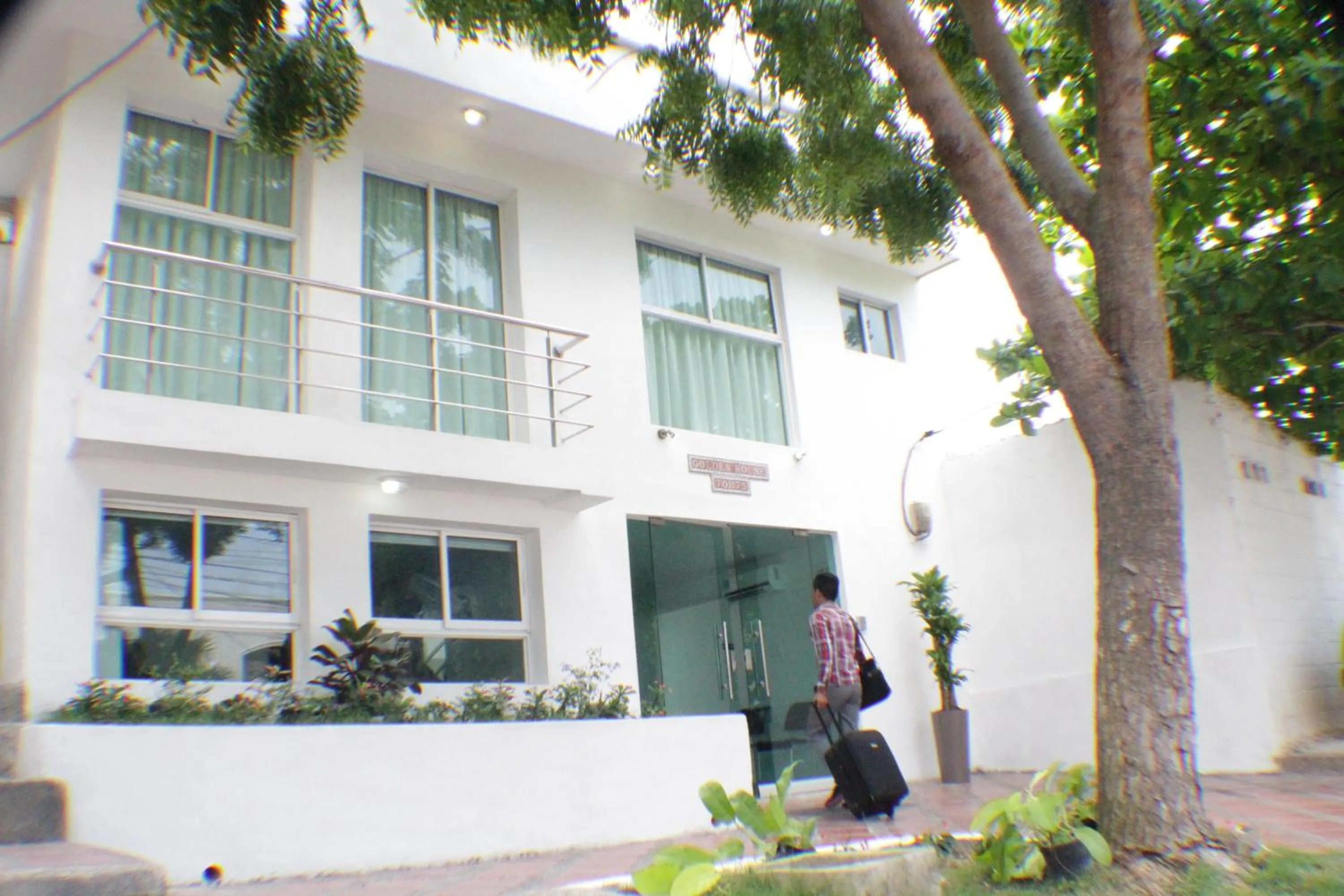 Property building in Hotel Golden House