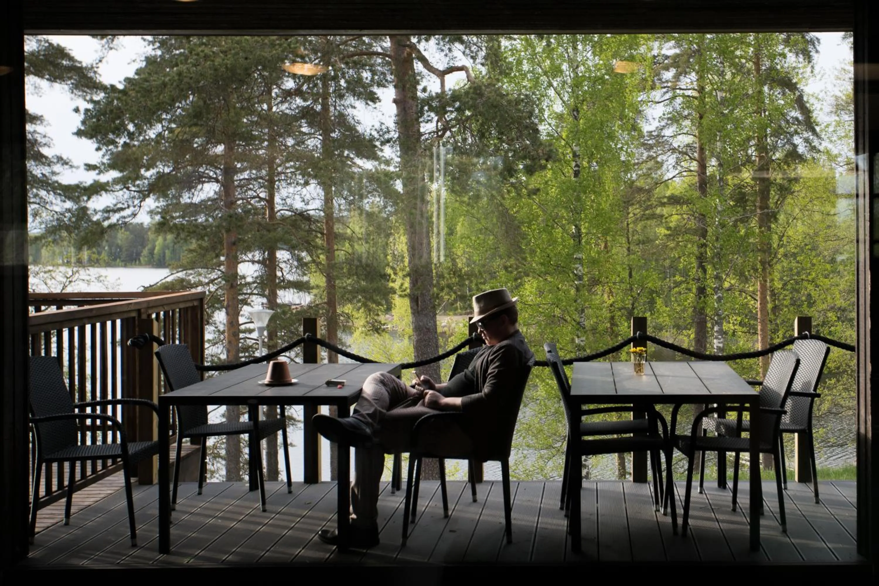 Balcony/Terrace in Hotelli Salpa