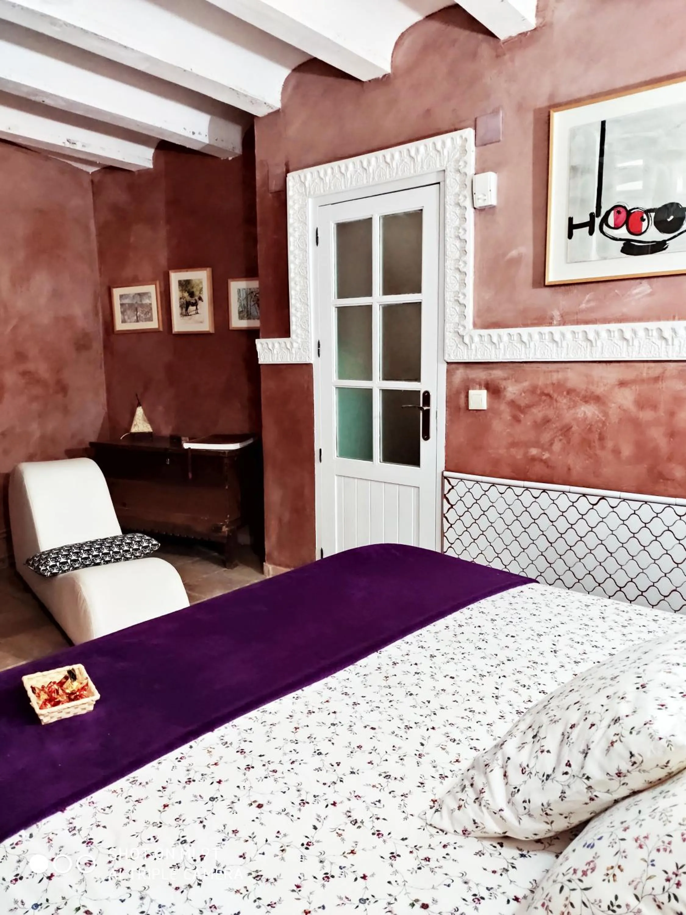 Bed in Al-Axara Home Spa